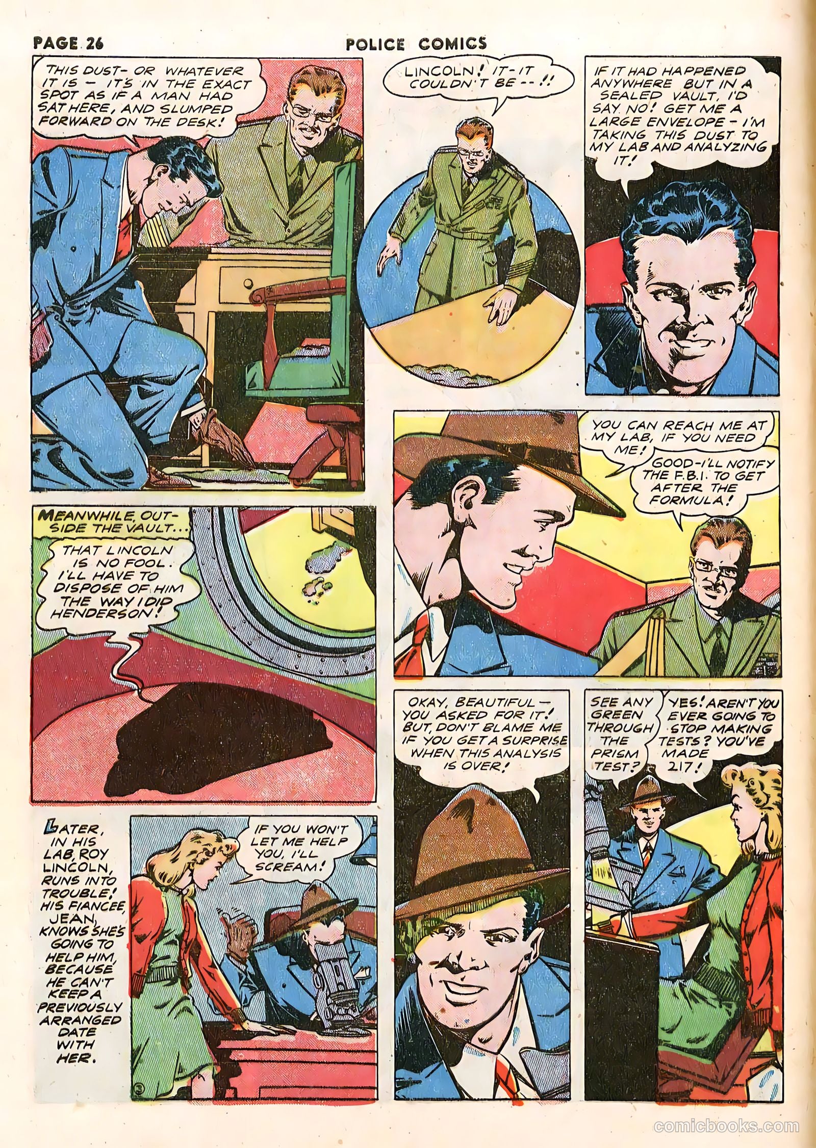 Police Comics #14 (1942) — page 28 of 68