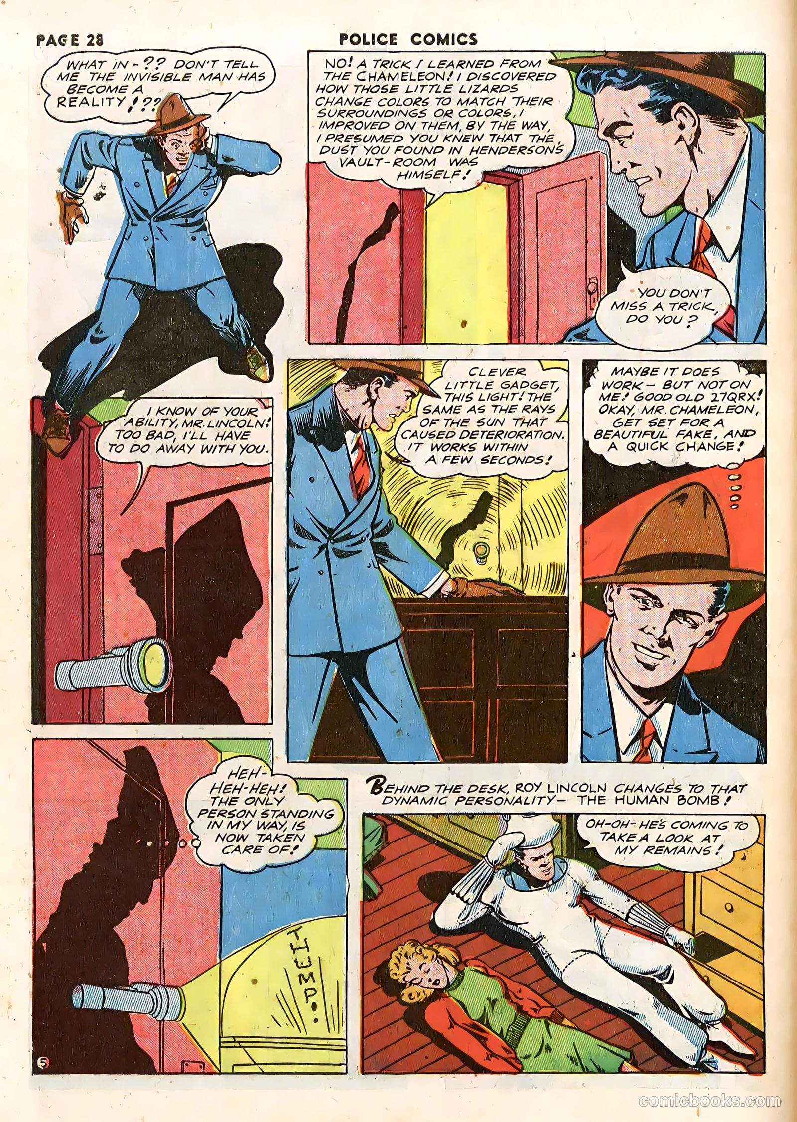 Police Comics #14 (1942) — page 30 of 68