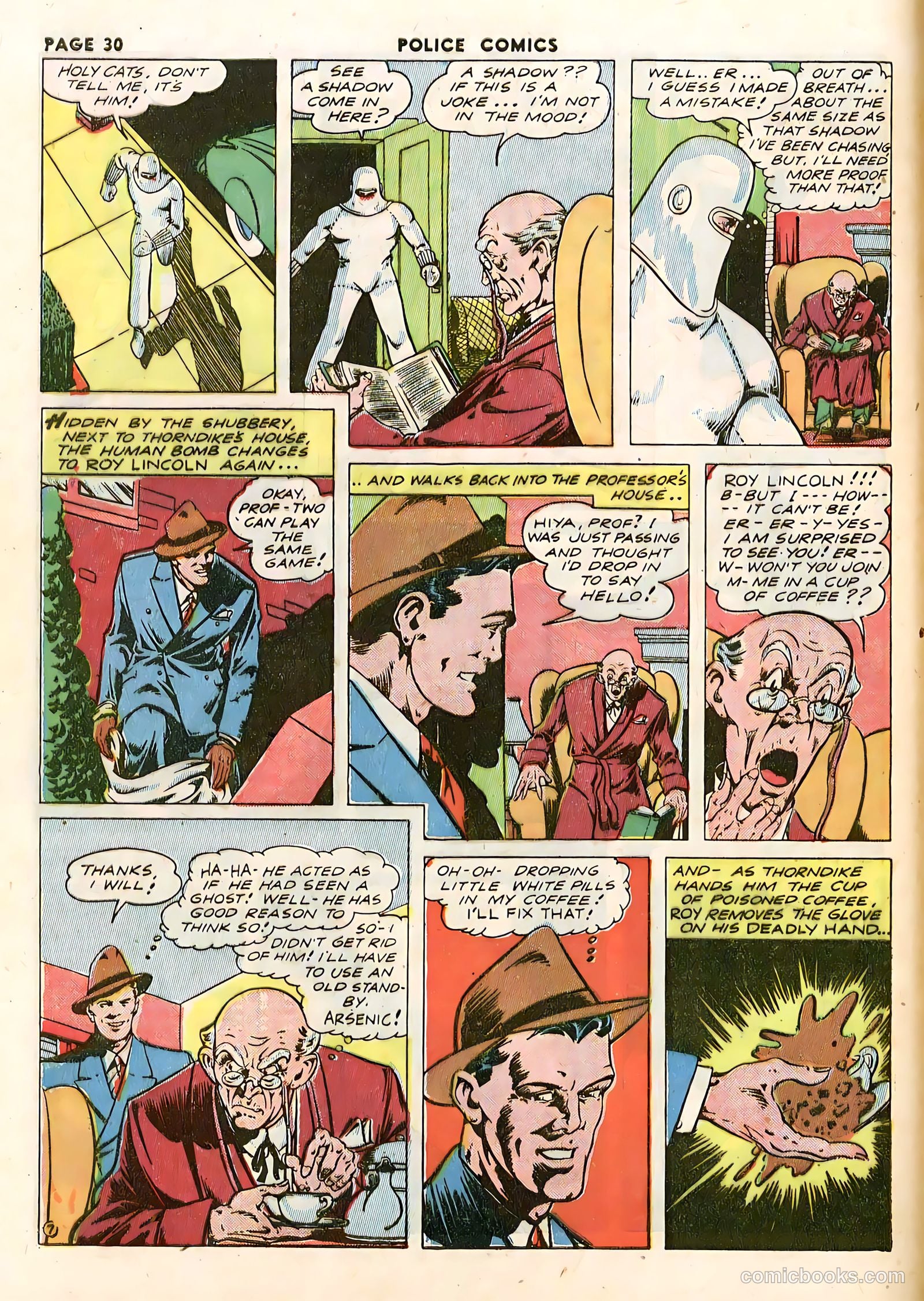 Police Comics #14 (1942) — page 32 of 68
