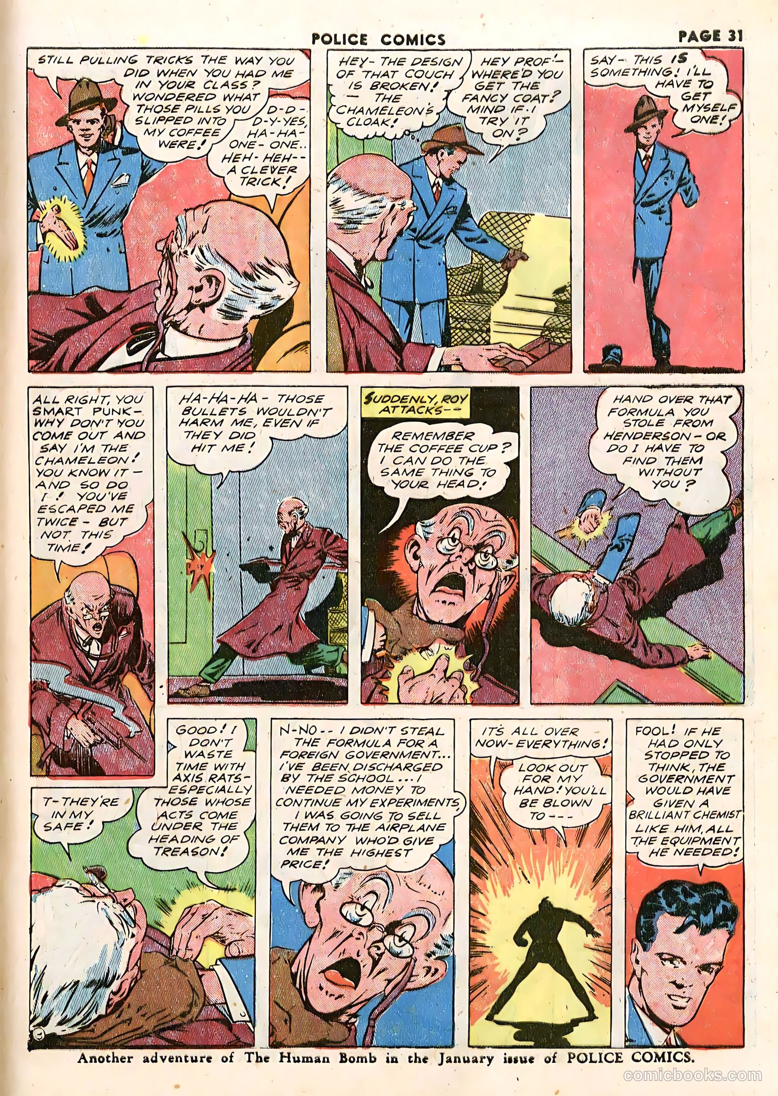 Police Comics #14 (1942) — page 33 of 68
