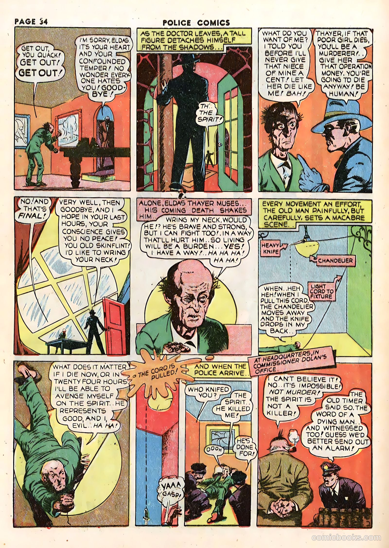 Police Comics #14 (1942) — page 36 of 68