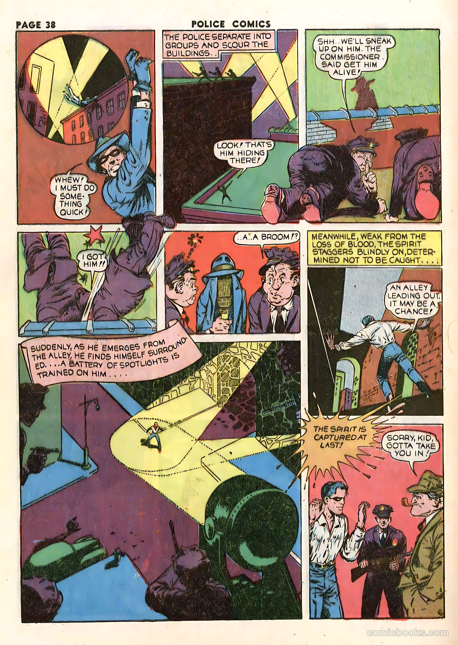 Police Comics #14 (1942) — page 40 of 68