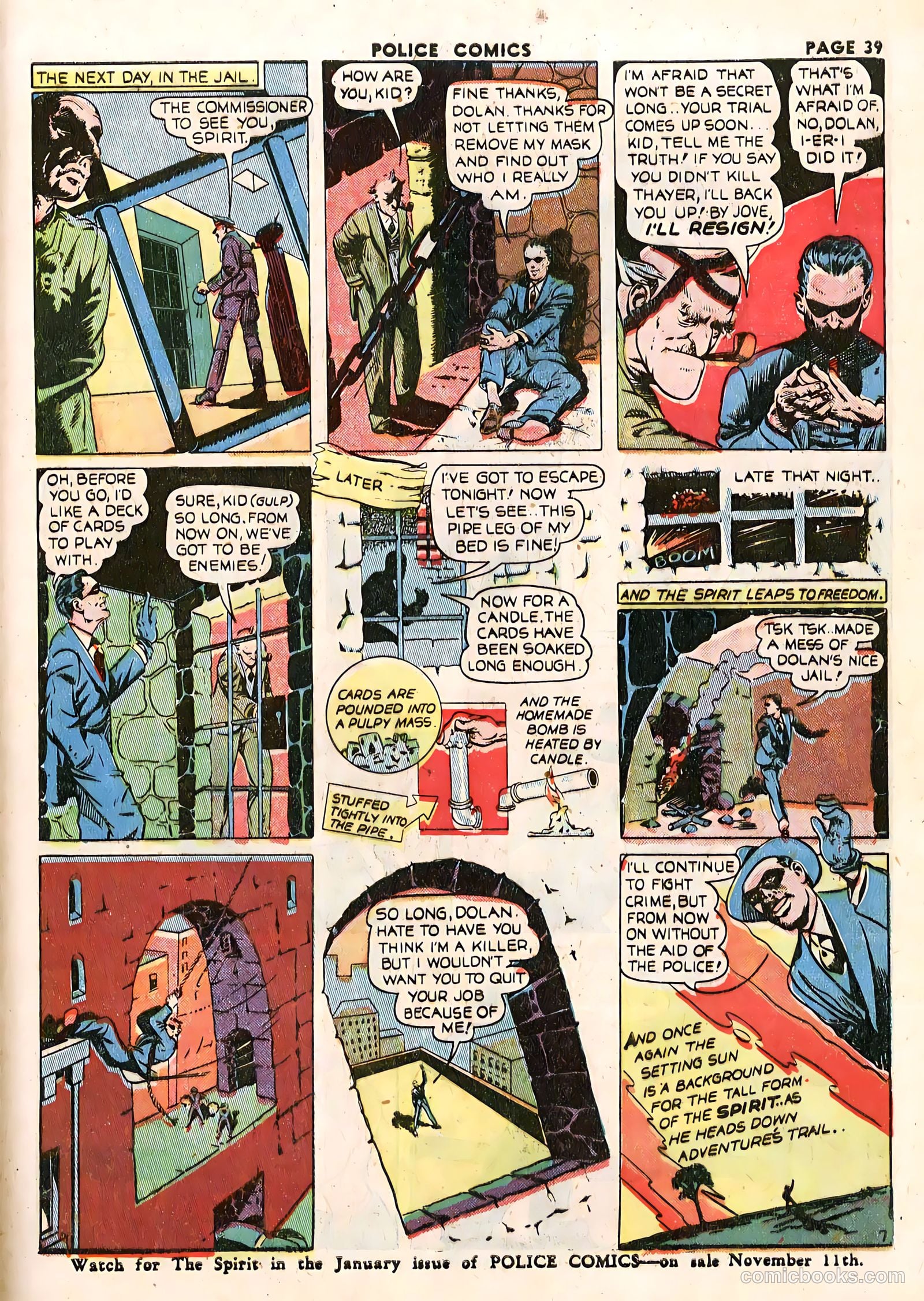 Police Comics #14 (1942) — page 41 of 68