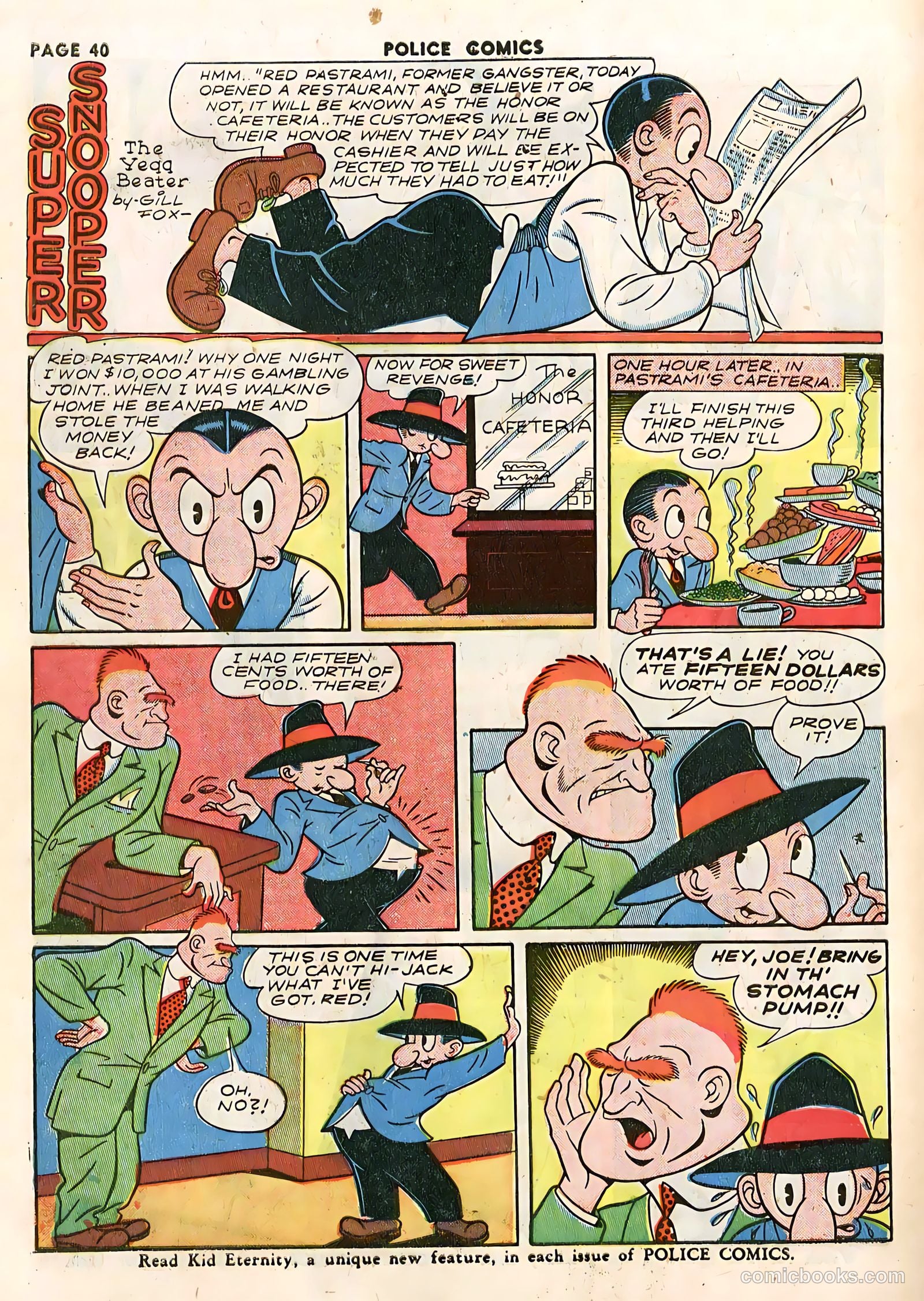 Police Comics #14 (1942) — page 42 of 68