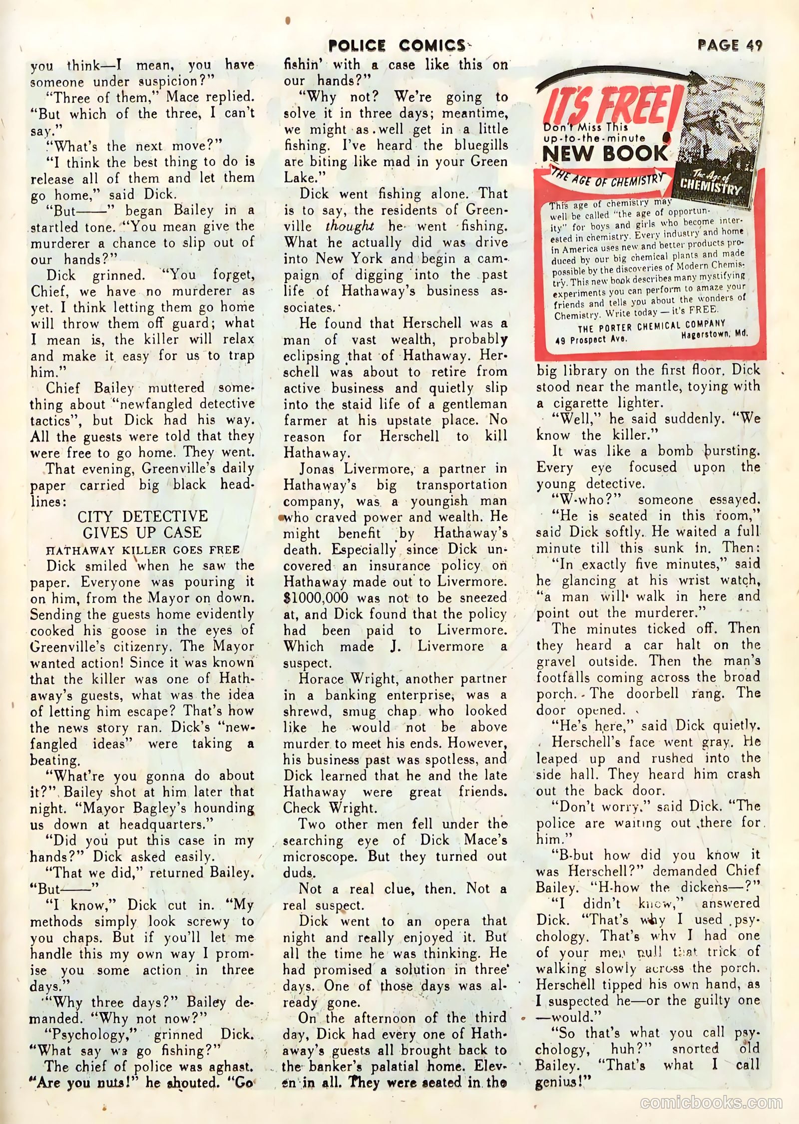 Police Comics #14 (1942) — page 51 of 68