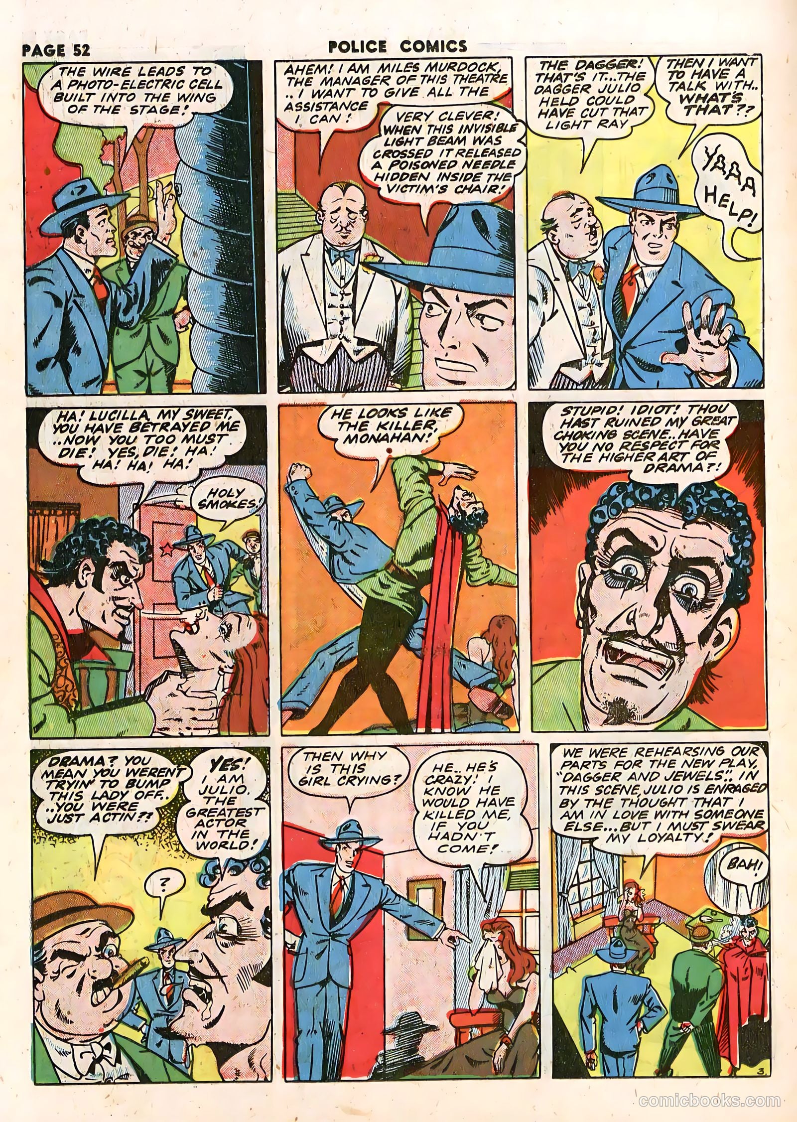 Police Comics #14 (1942) — page 54 of 68