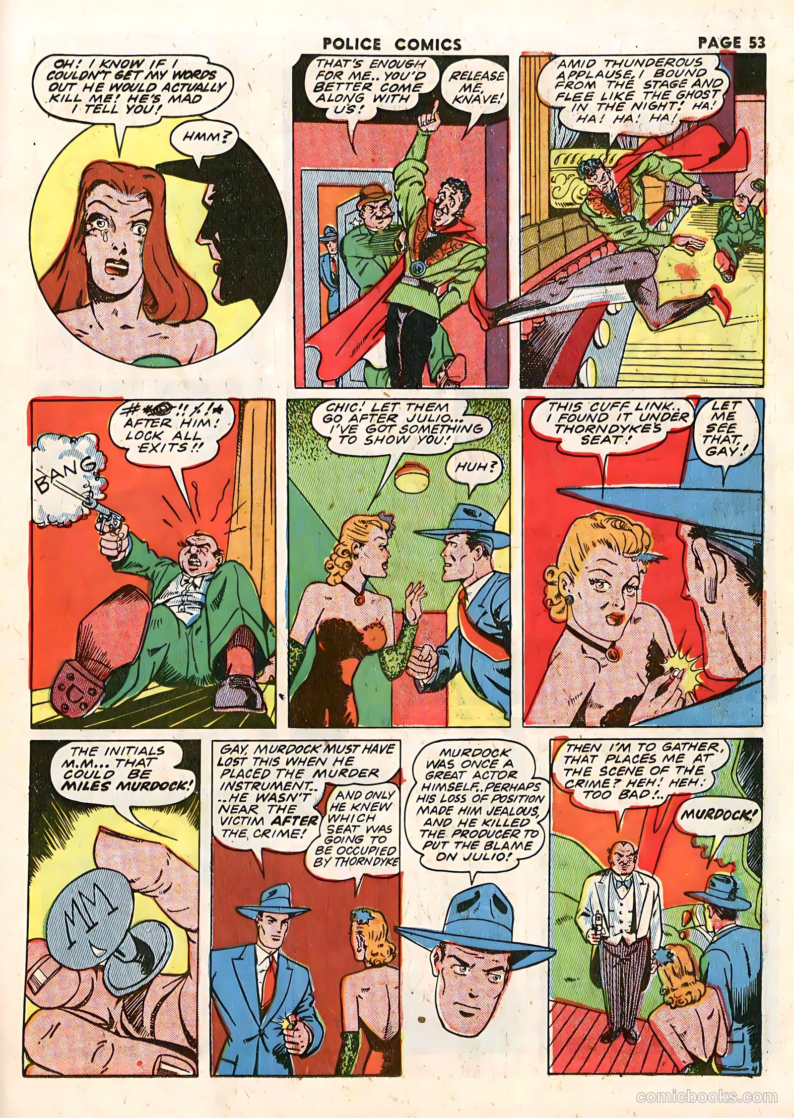 Police Comics #14 (1942) — page 55 of 68