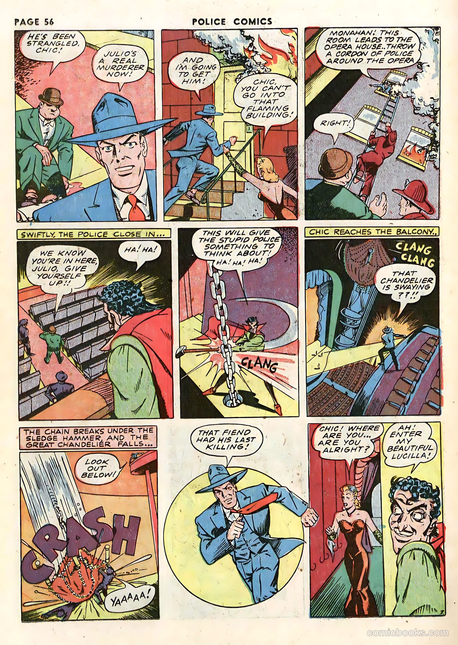 Police Comics #14 (1942) — page 58 of 68