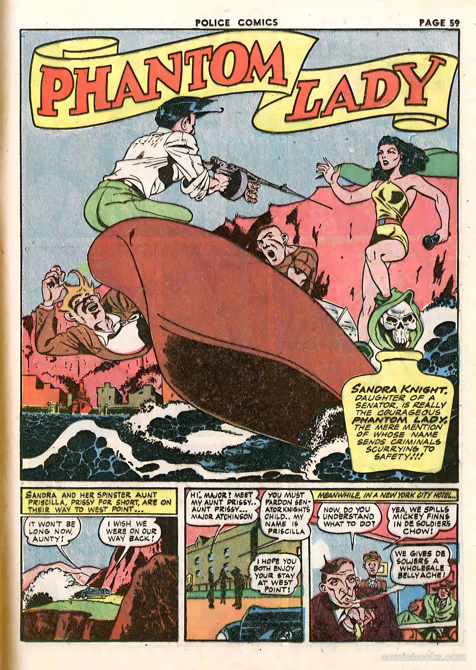 Police Comics #14 (1942) — page 61 of 68