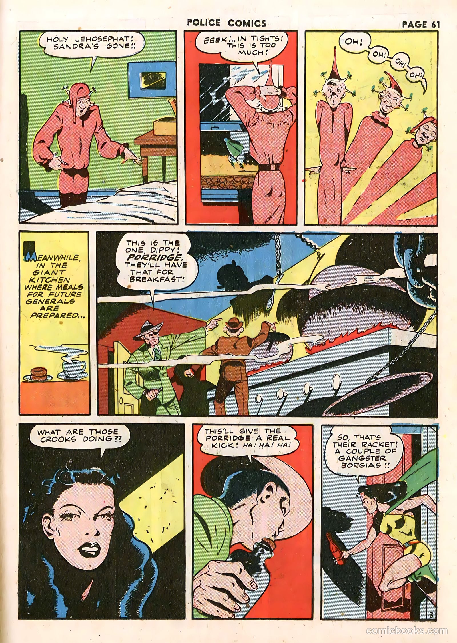 Police Comics #14 (1942) — page 63 of 68