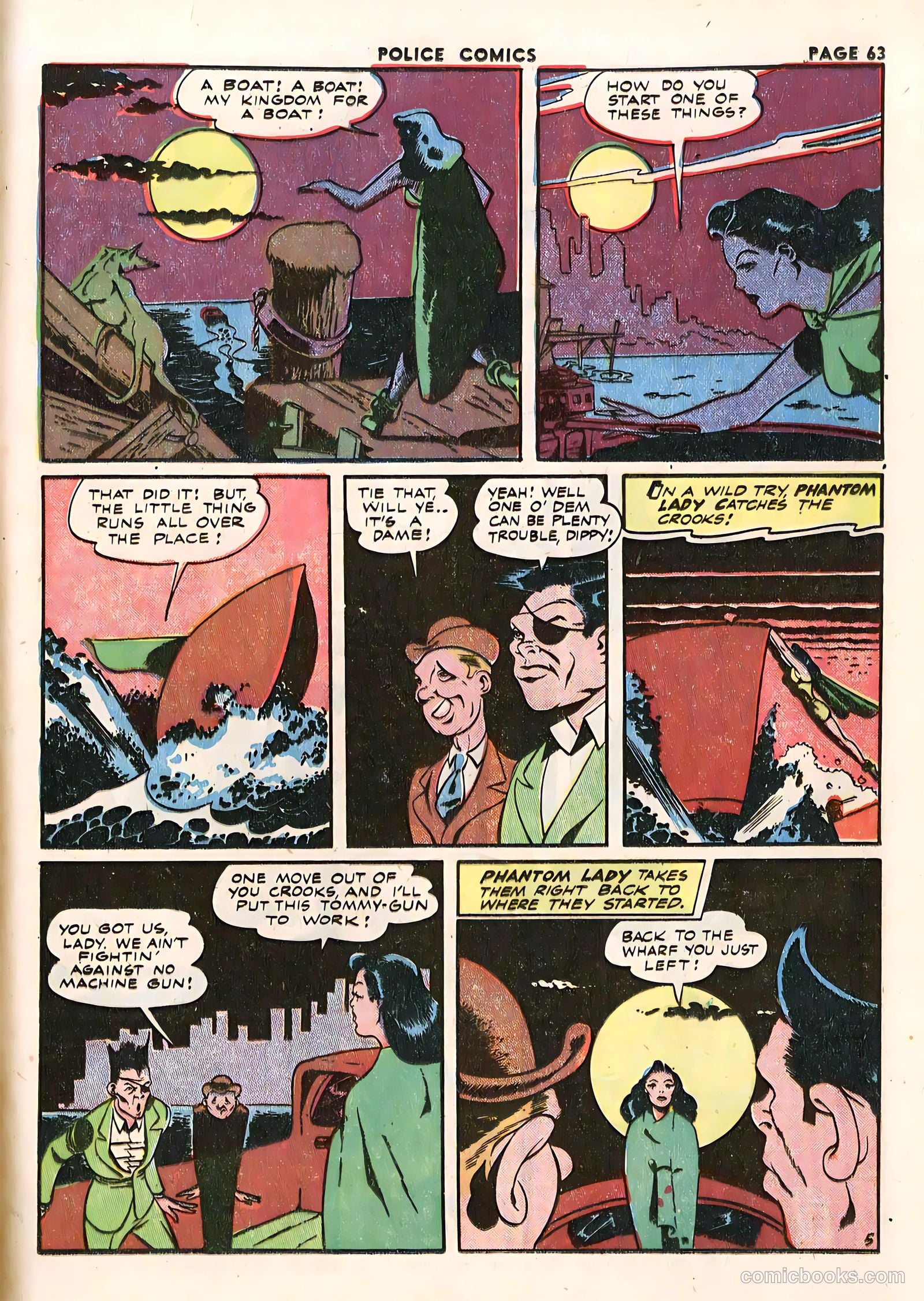 Police Comics #14 (1942) — page 65 of 68
