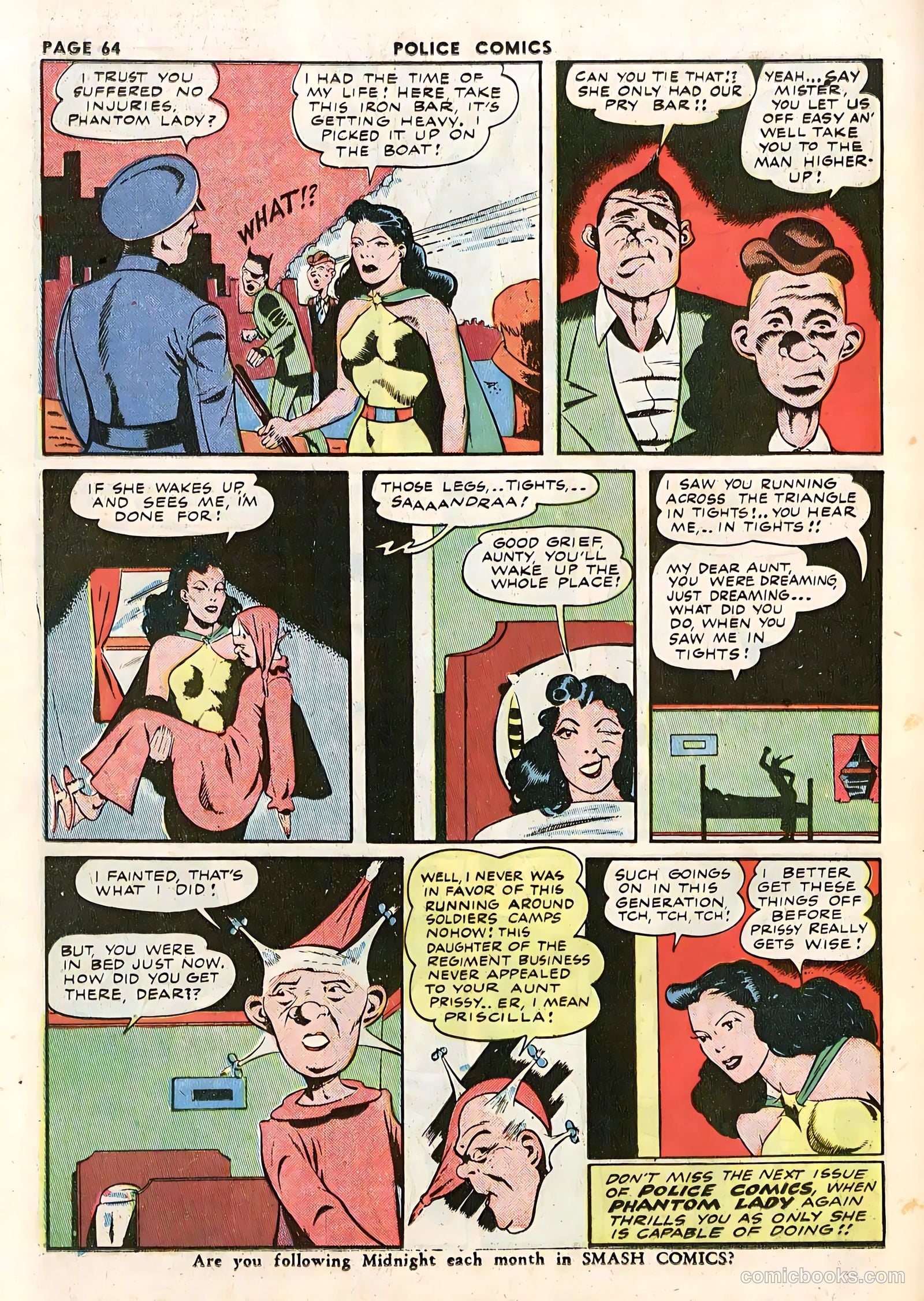 Police Comics #14 (1942) — page 66 of 68