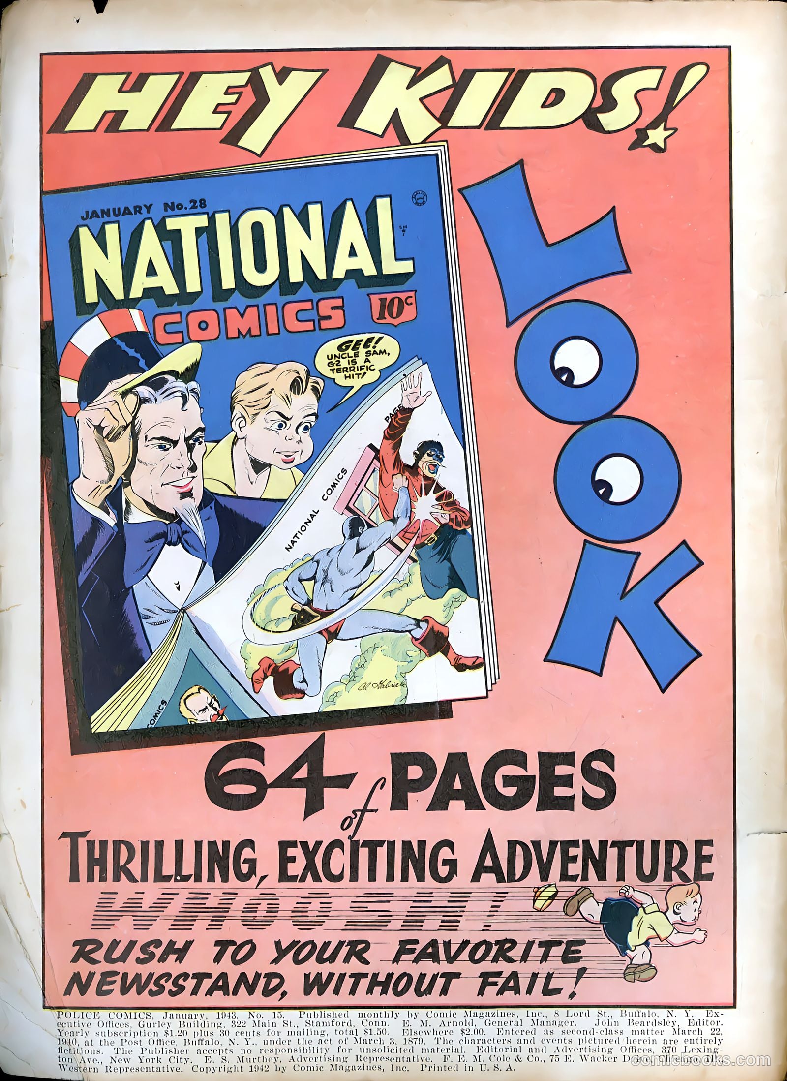 Police Comics #15 (1943) — page 2 of 68