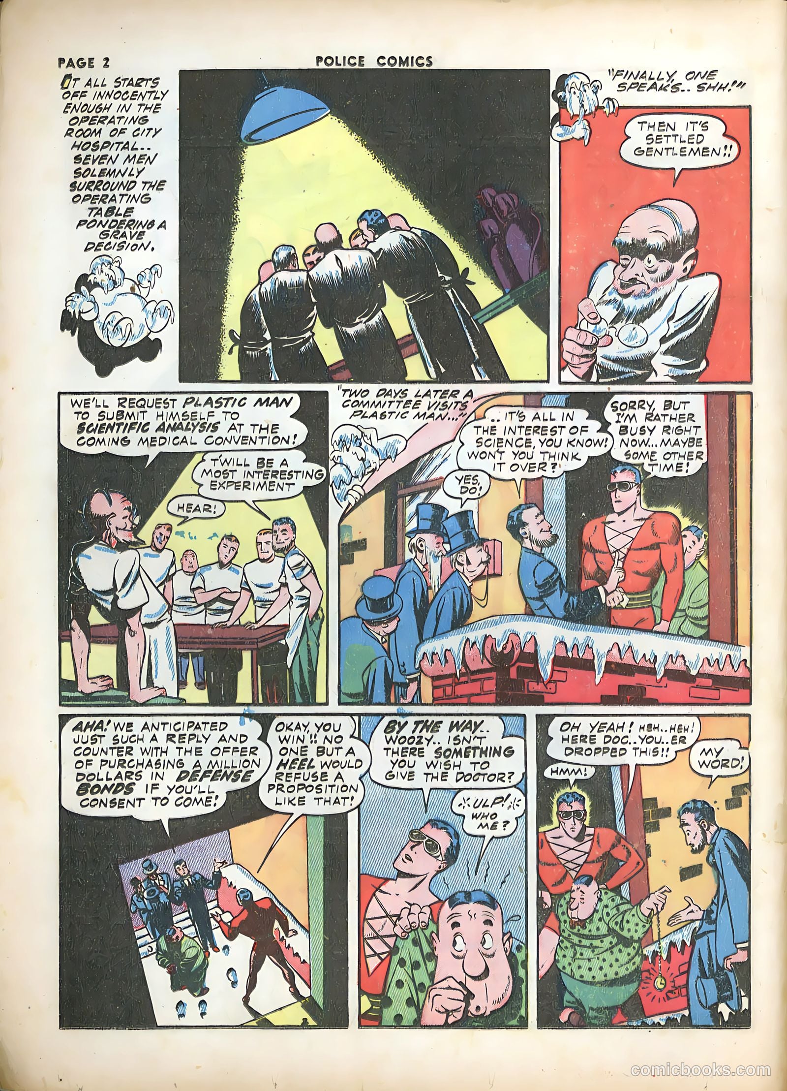 Police Comics #15 (1943) — page 4 of 68