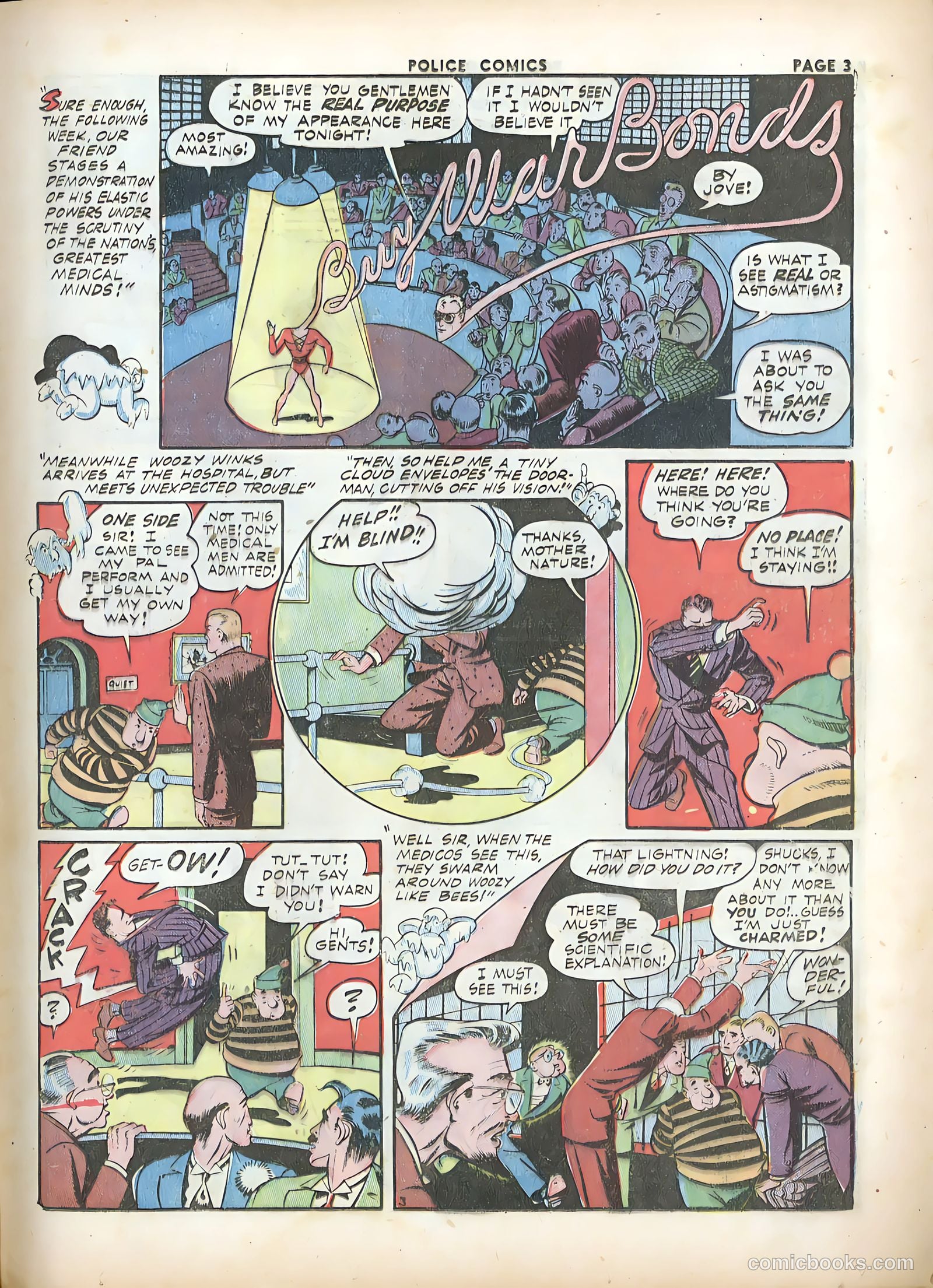 Police Comics #15 (1943) — page 5 of 68
