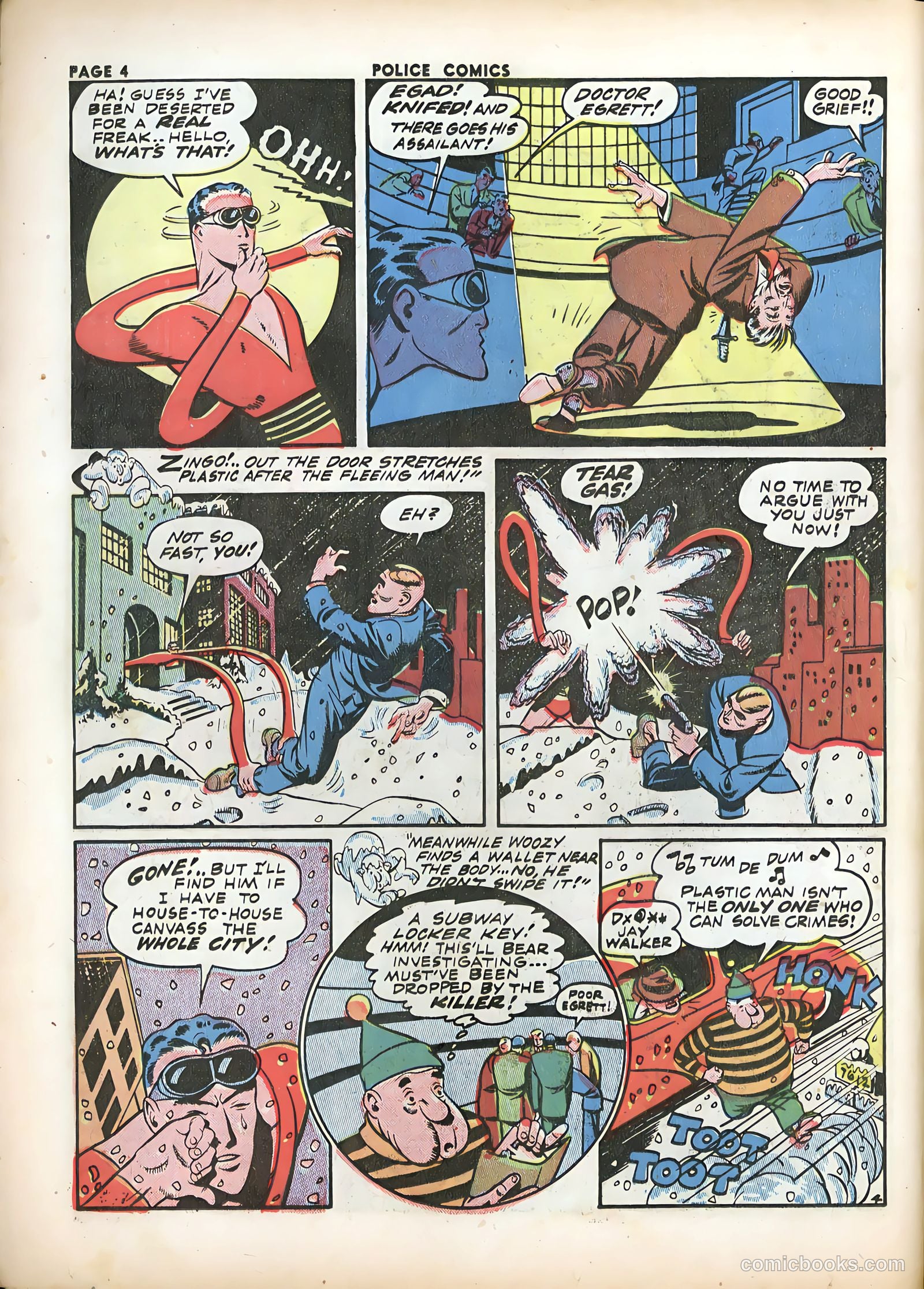 Police Comics #15 (1943) — page 6 of 68