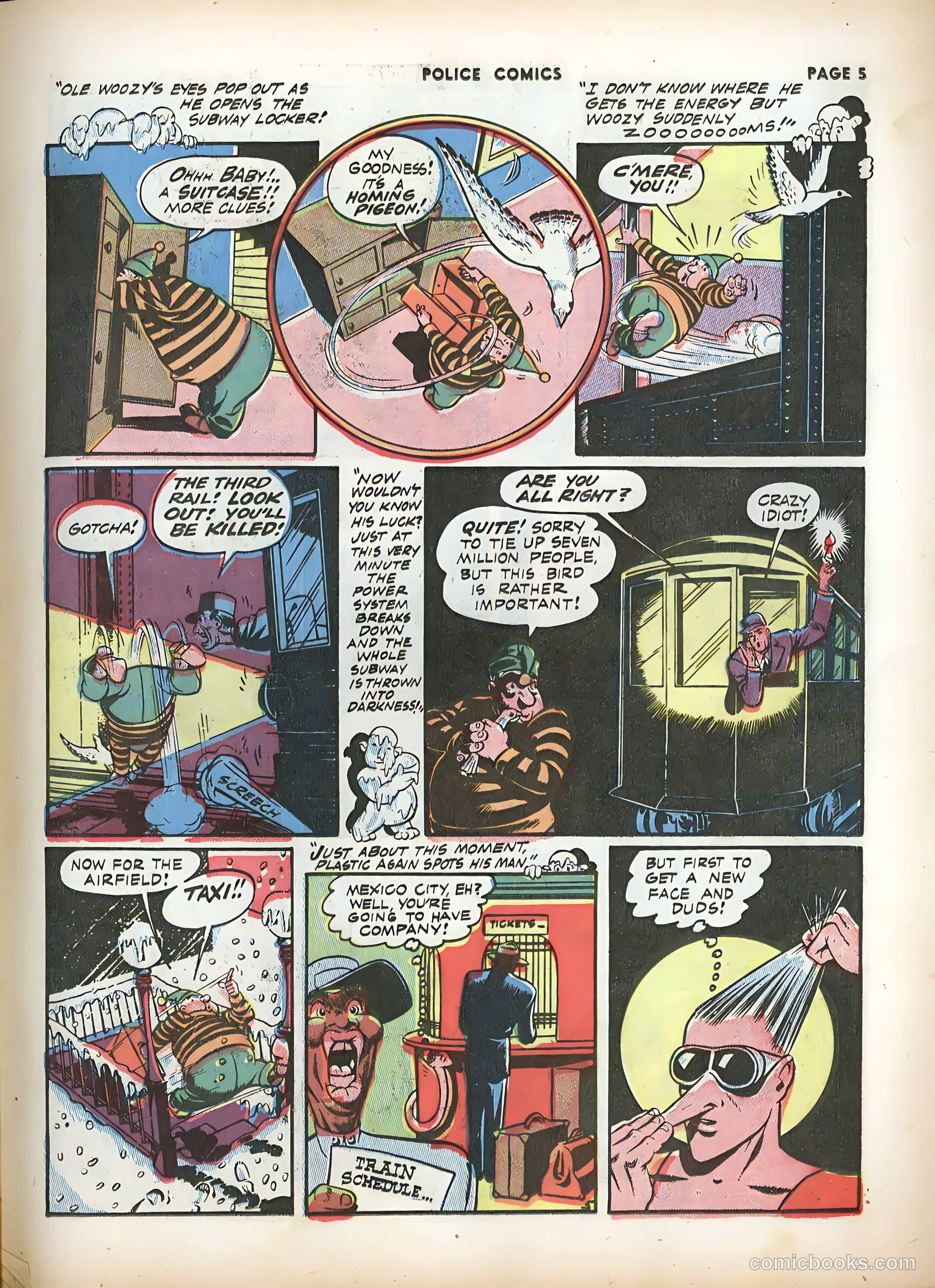 Police Comics #15 (1943) — page 7 of 68