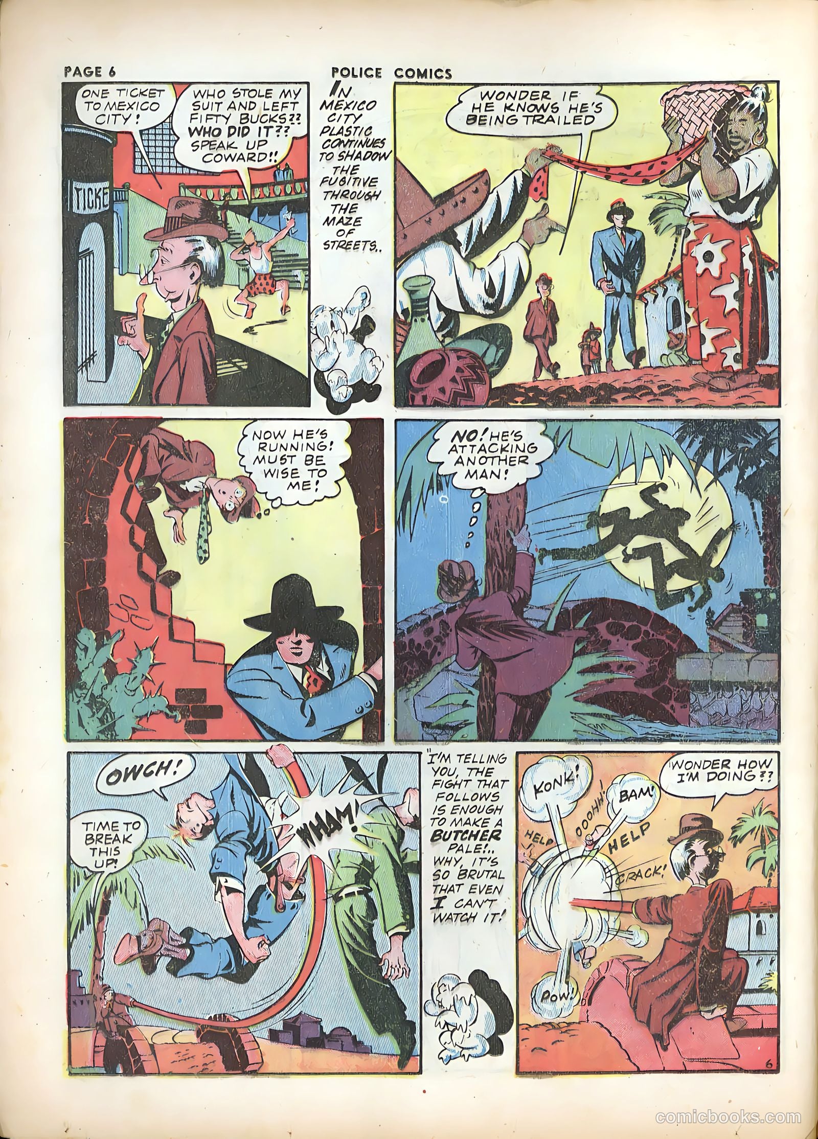 Police Comics #15 (1943) — page 8 of 68
