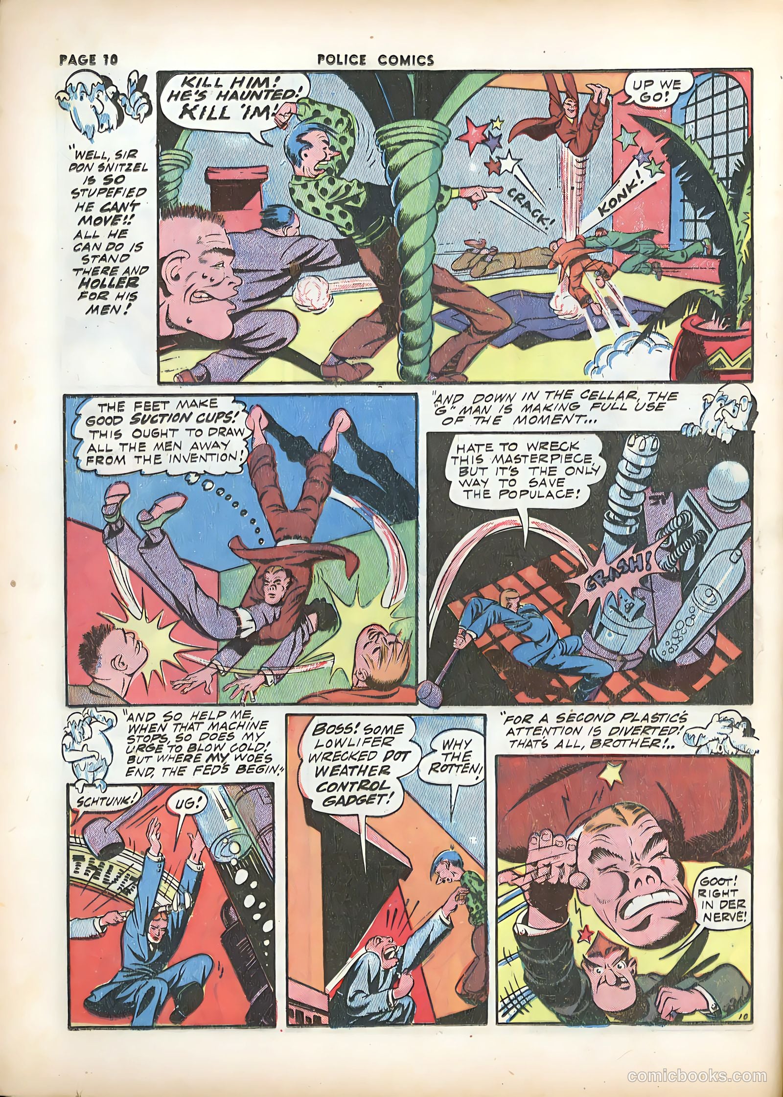 Police Comics #15 (1943) — page 12 of 68