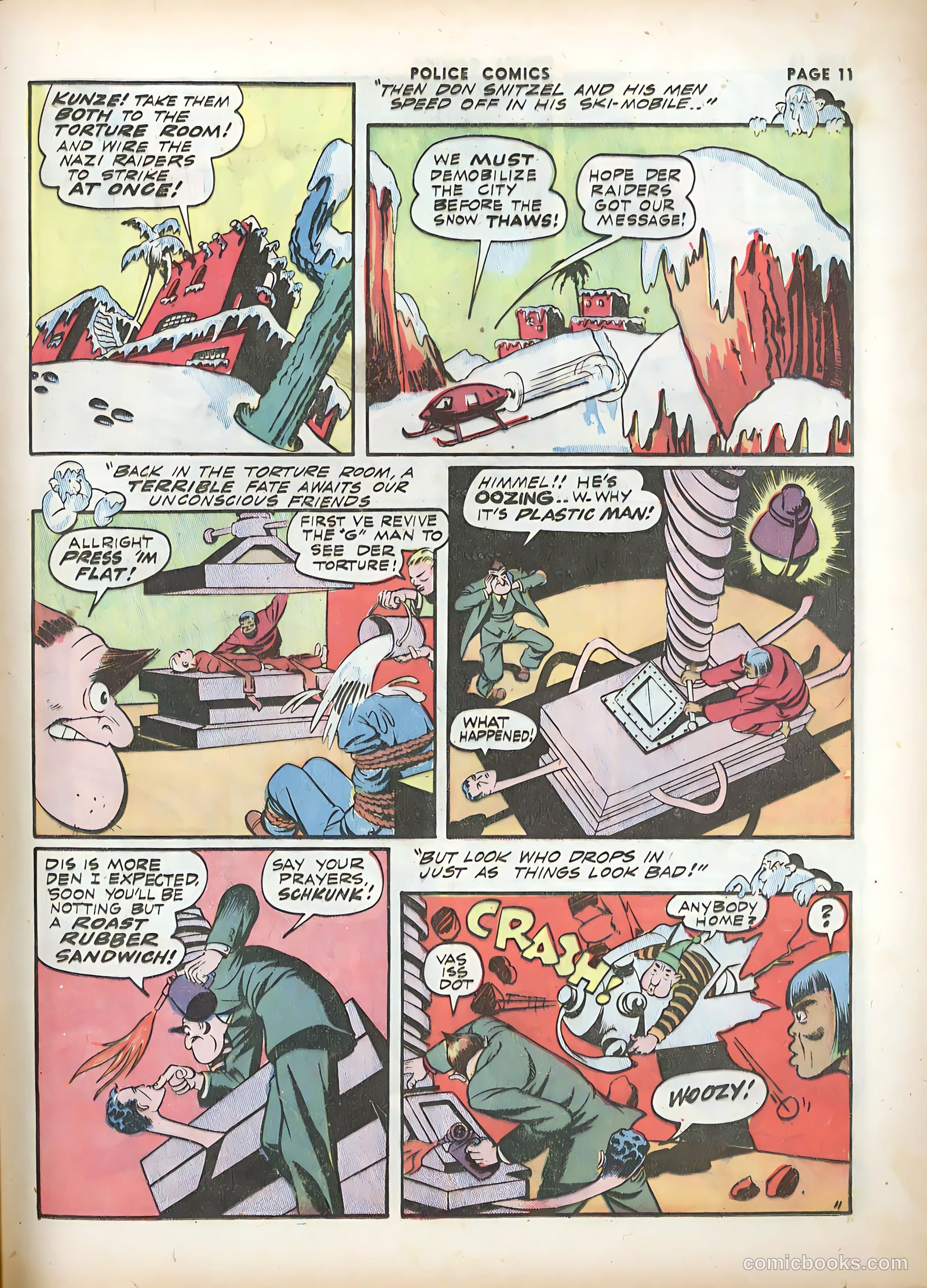 Police Comics #15 (1943) — page 13 of 68