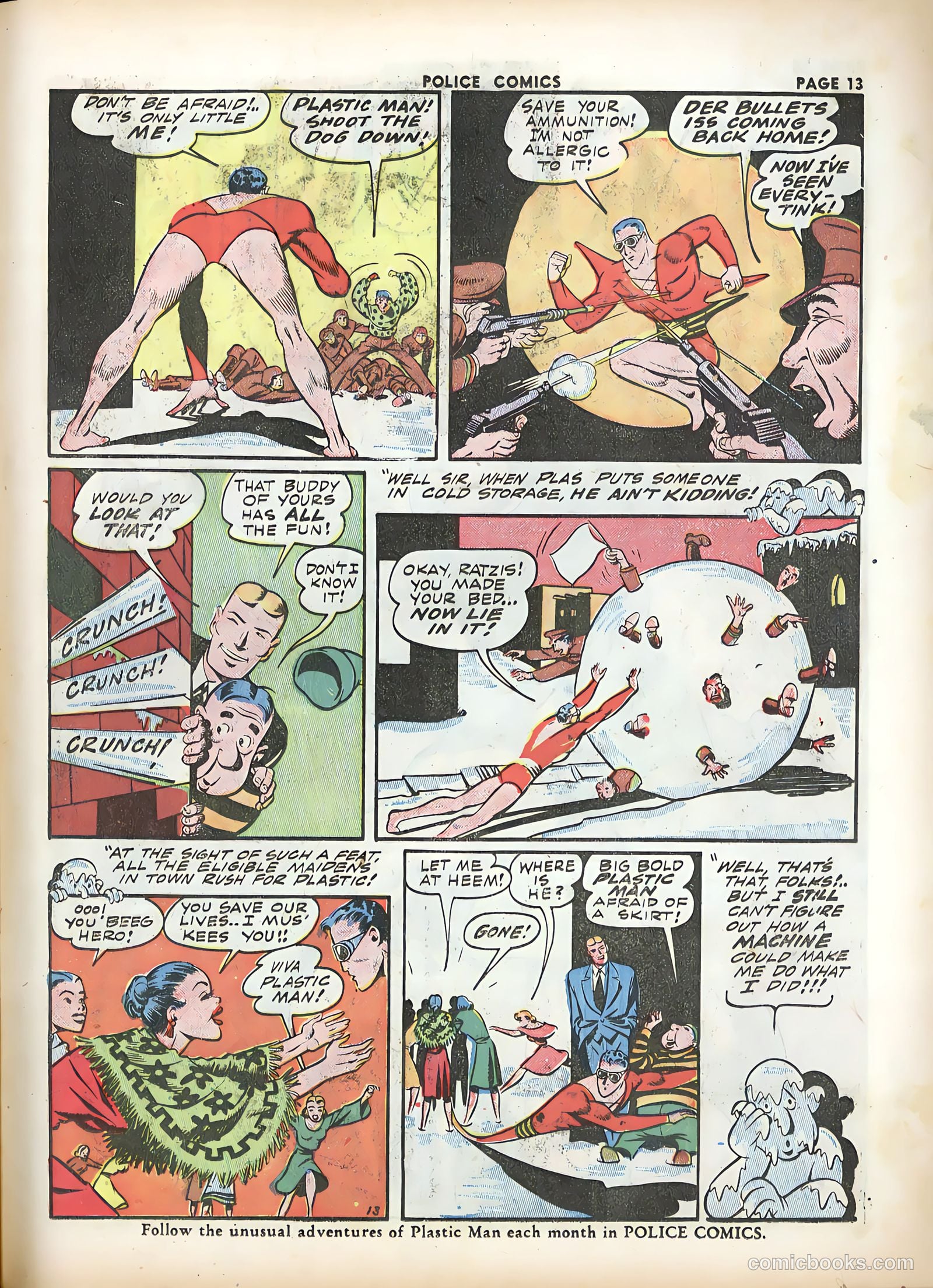 Police Comics #15 (1943) — page 15 of 68