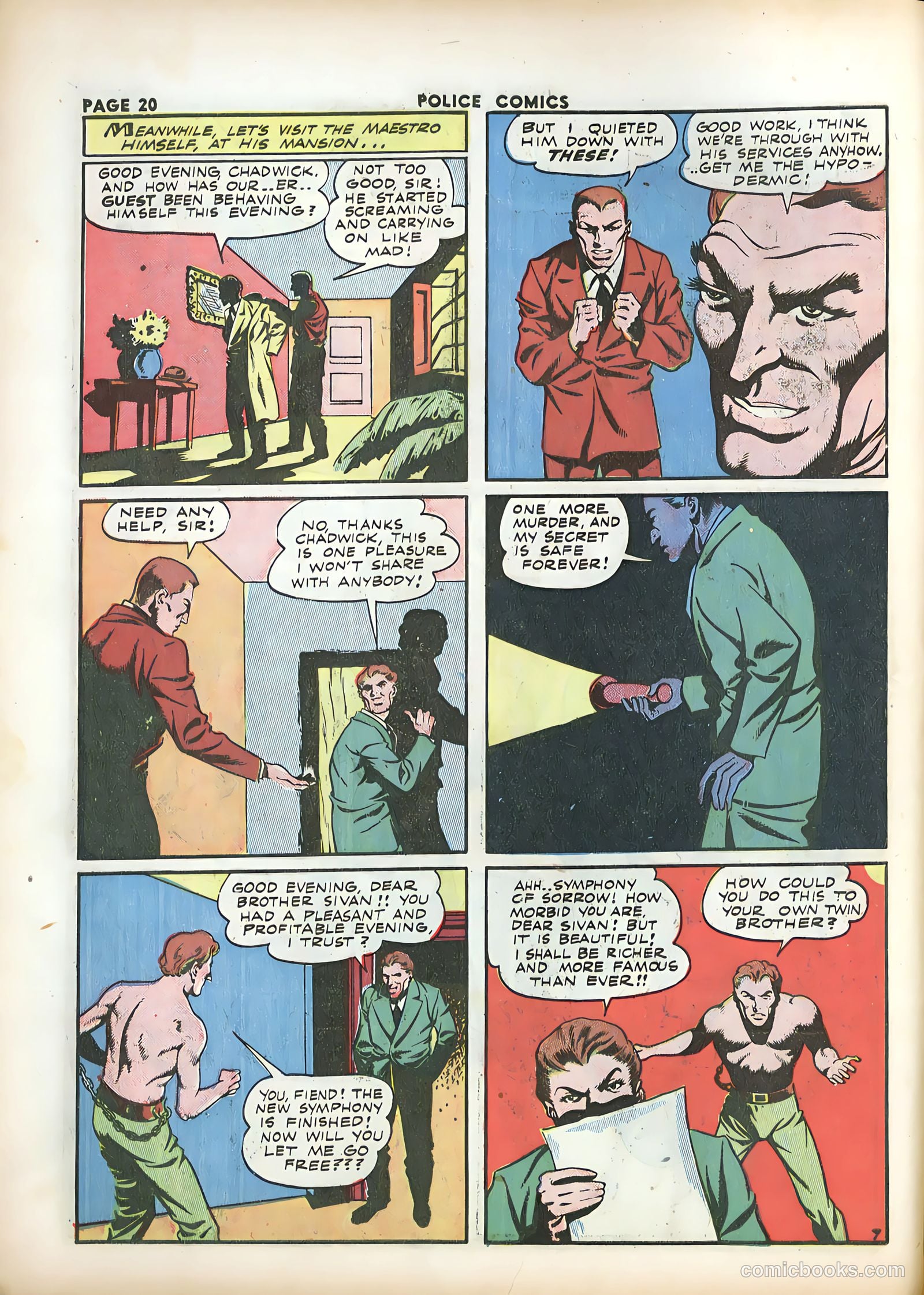Police Comics #15 (1943) — page 22 of 68