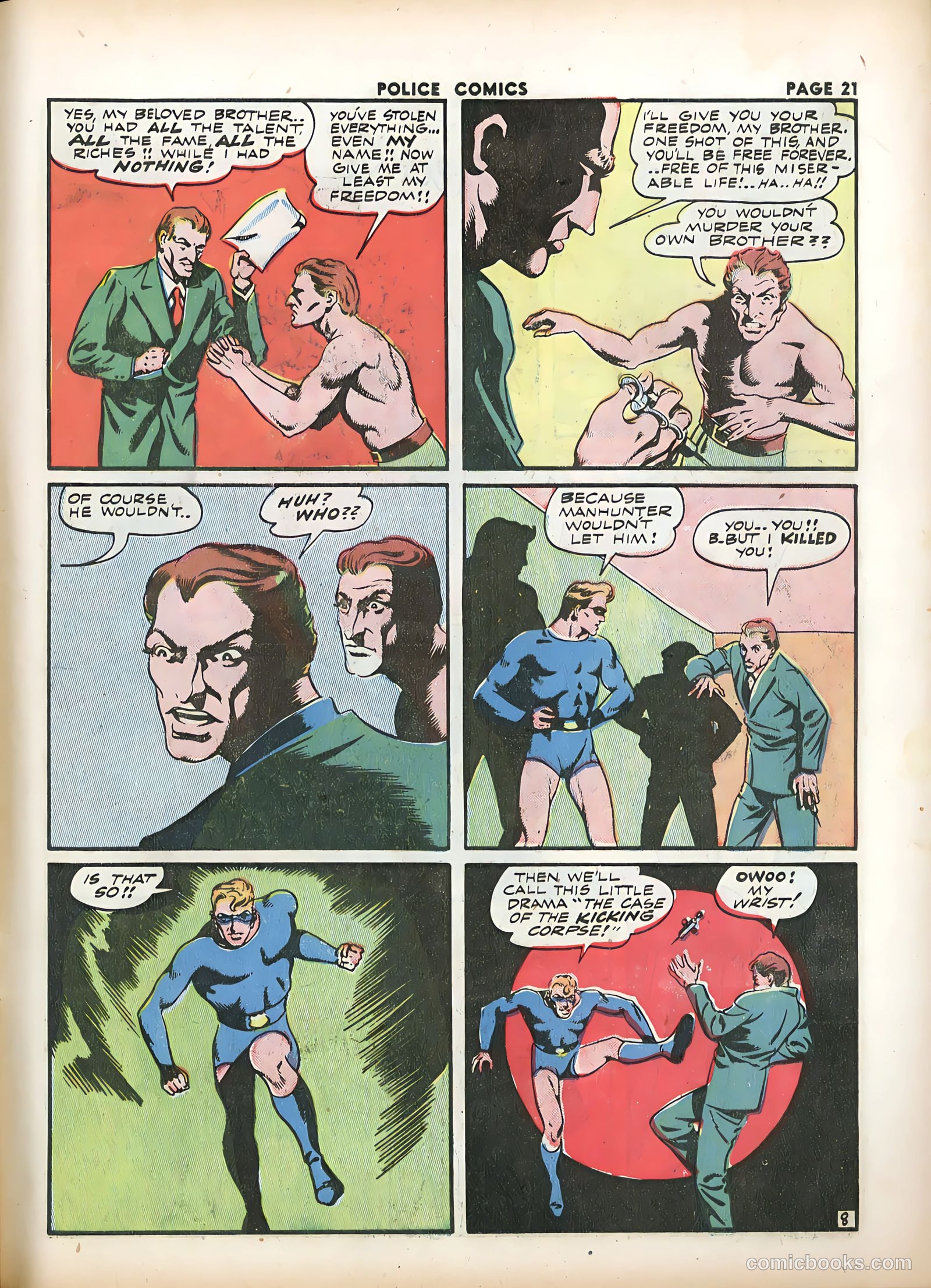 Police Comics #15 (1943) — page 23 of 68