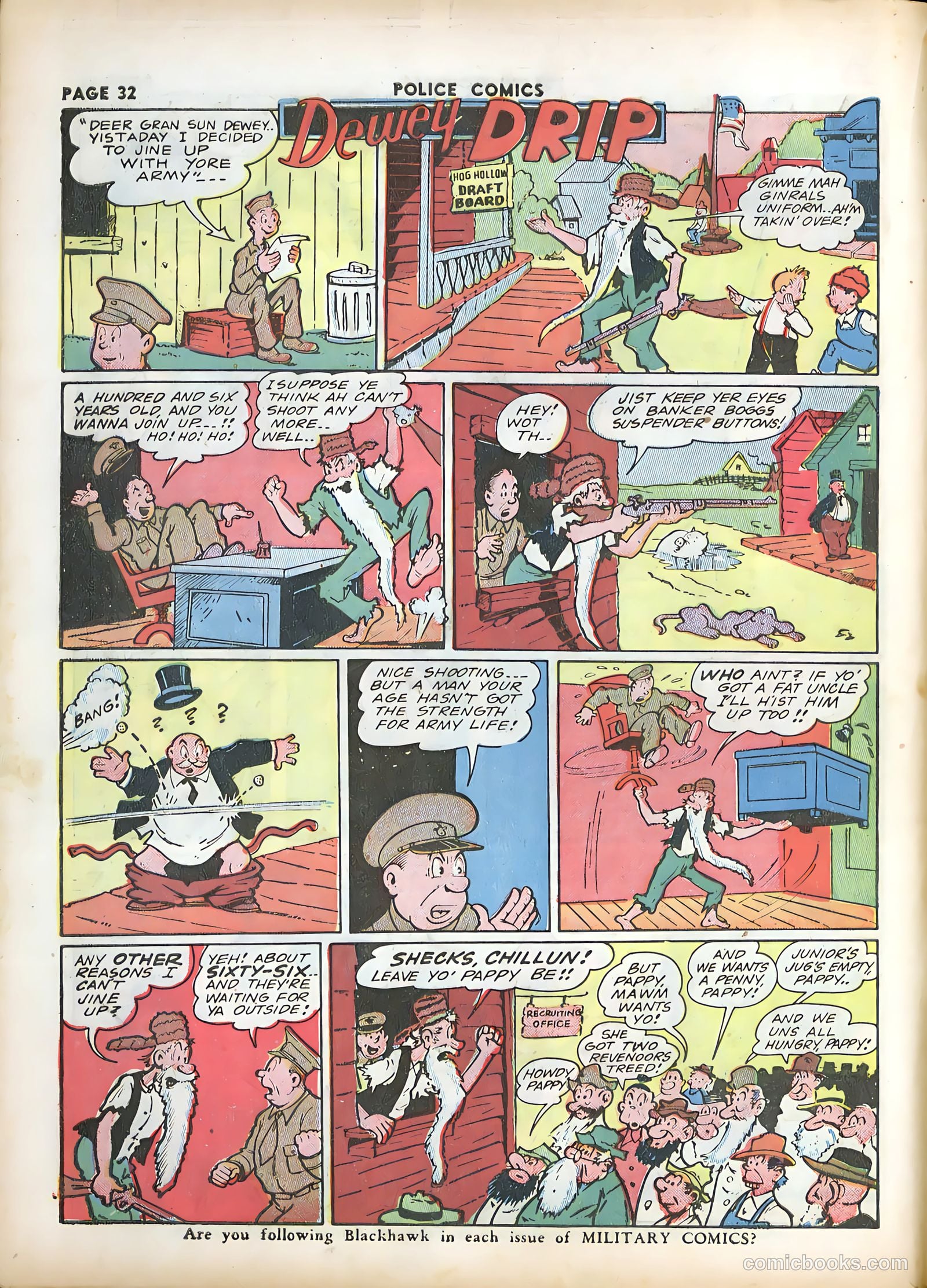 Police Comics #15 (1943) — page 34 of 68