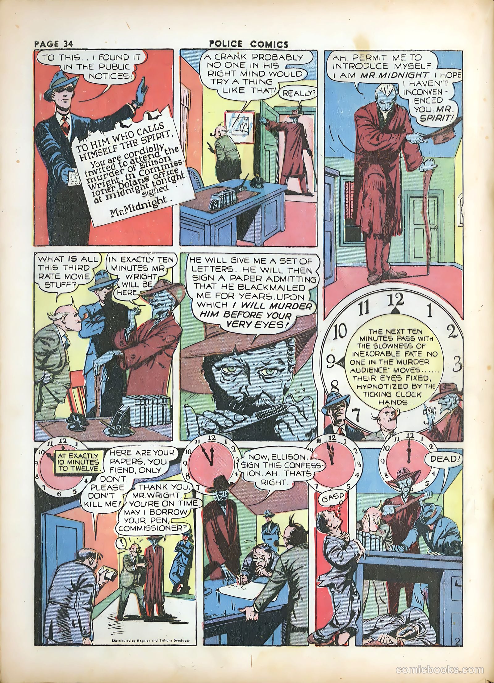 Police Comics #15 (1943) — page 36 of 68