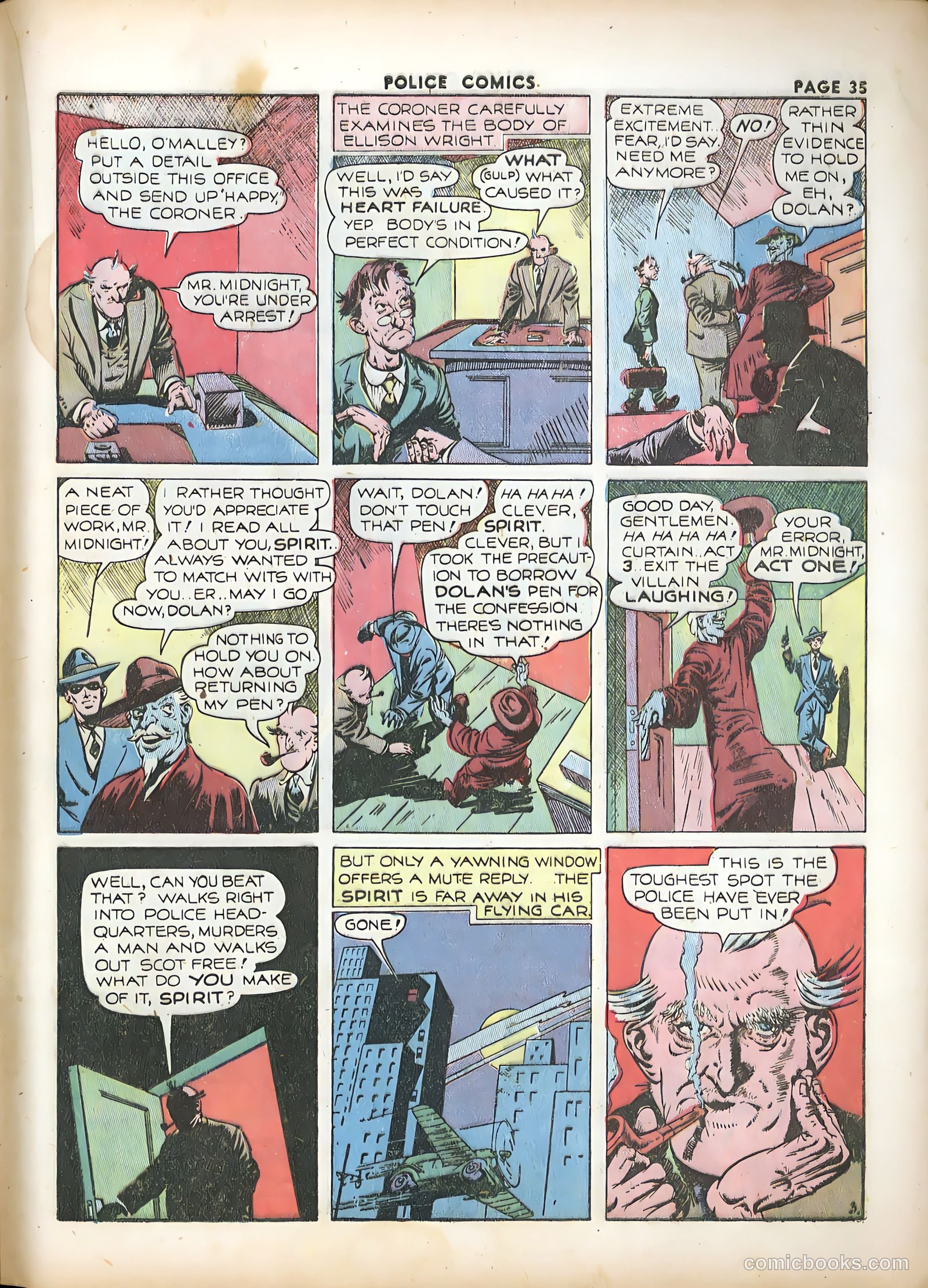 Police Comics #15 (1943) — page 37 of 68
