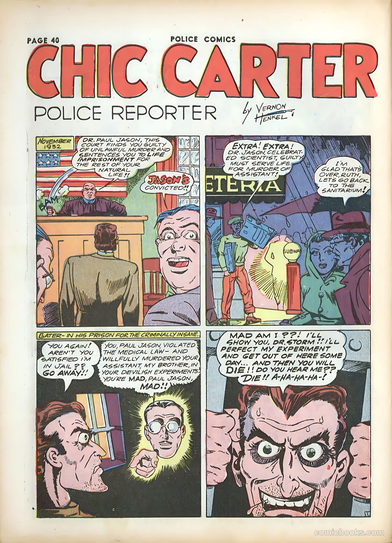 Police Comics #15 (1943) — page 42 of 68
