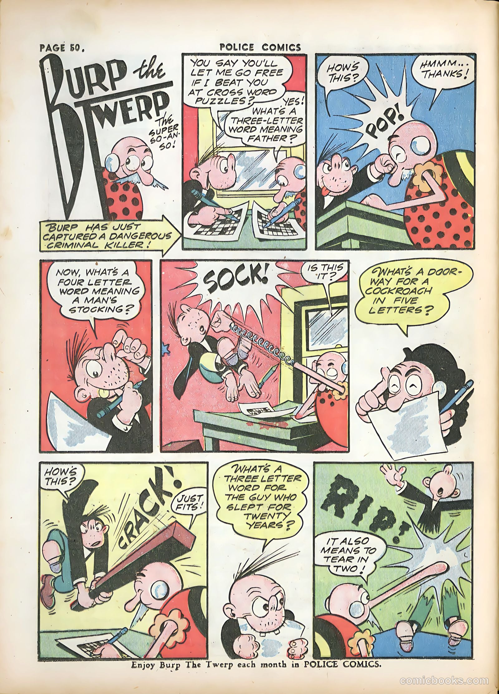 Police Comics #15 (1943) — page 52 of 68