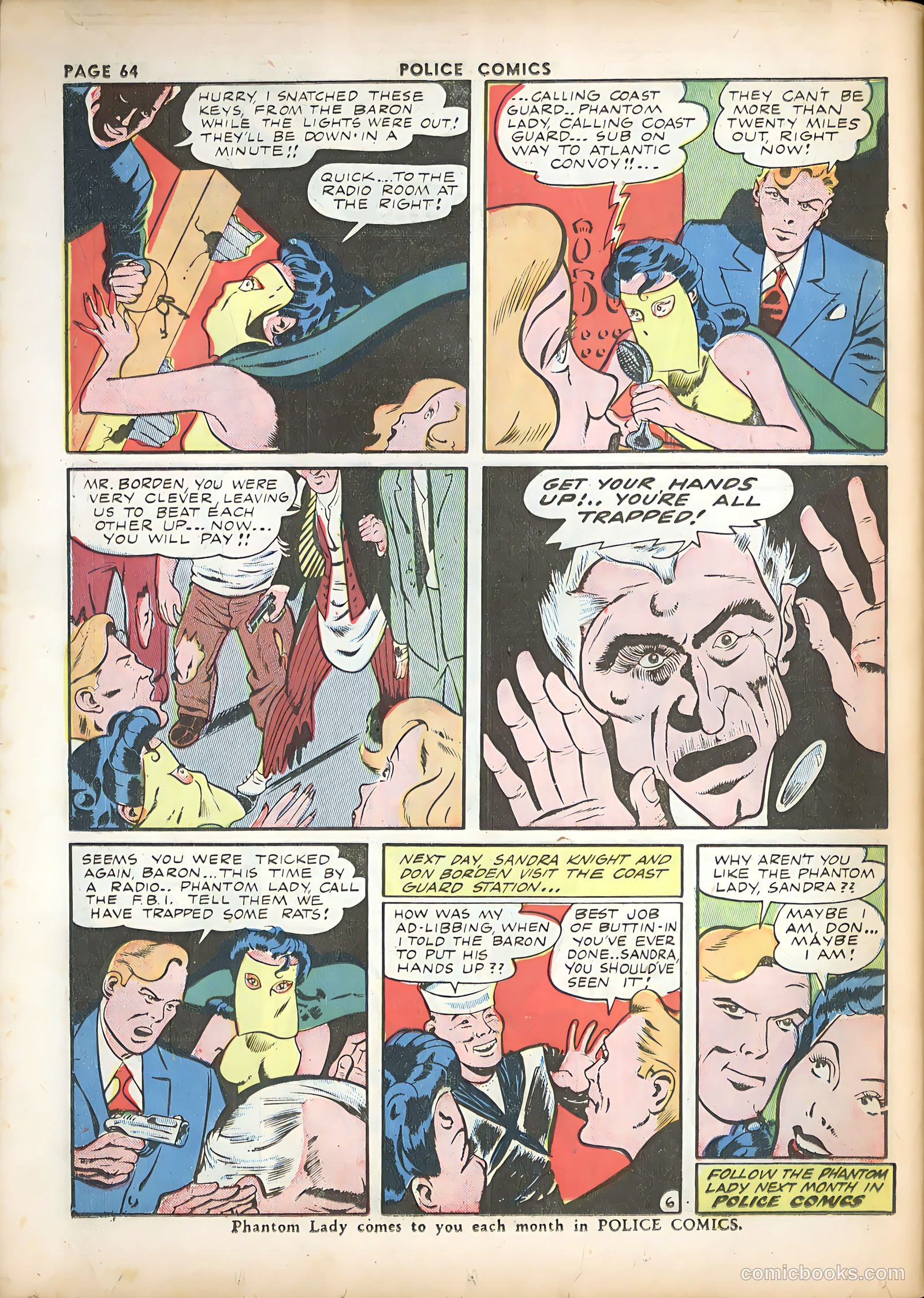 Police Comics #15 (1943) — page 66 of 68