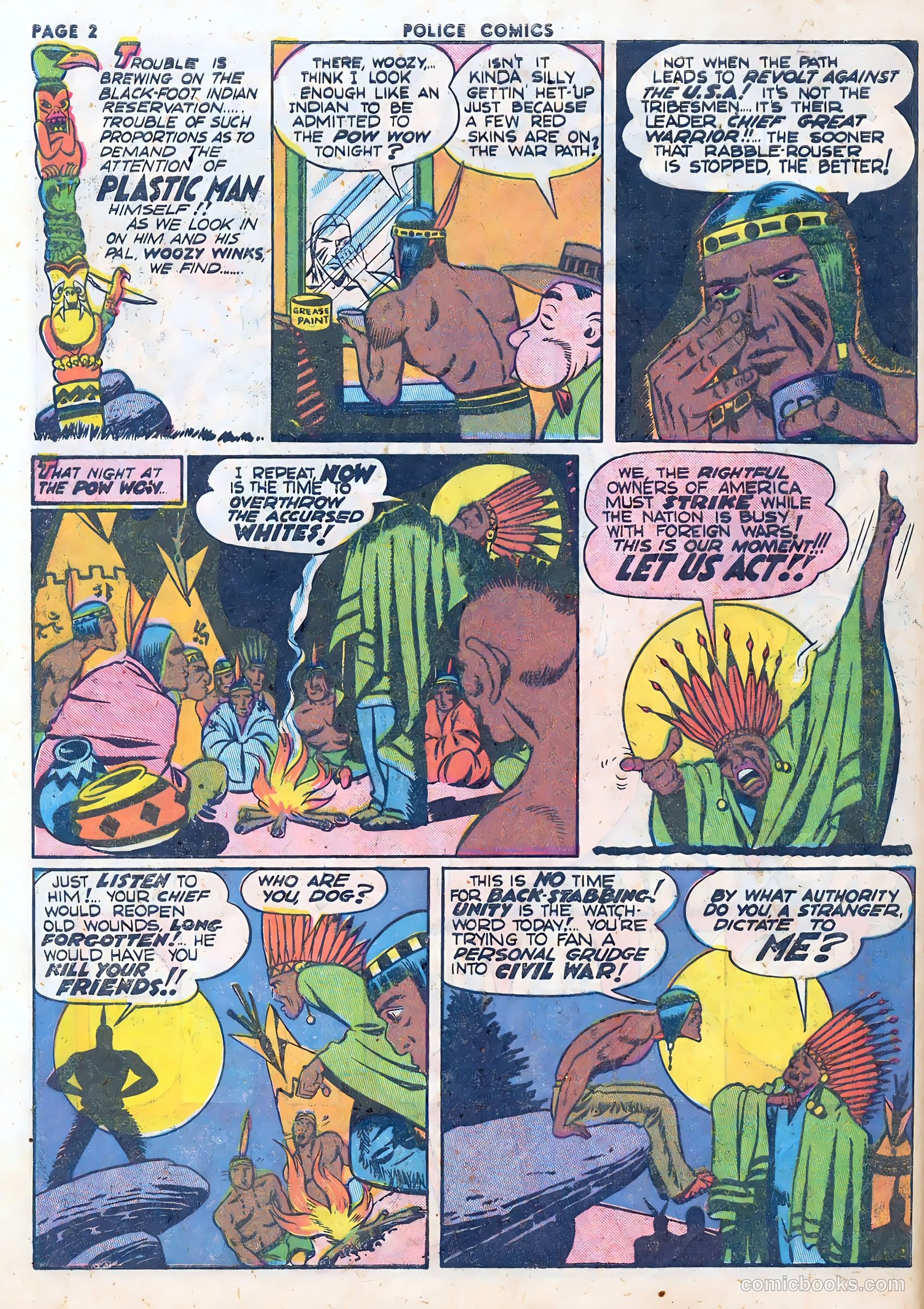 Police Comics #16 (1943) — page 4 of 67