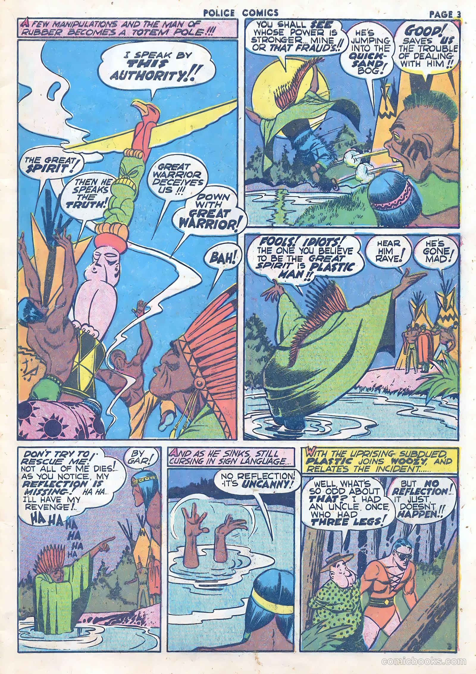 Police Comics #16 (1943) — page 5 of 67