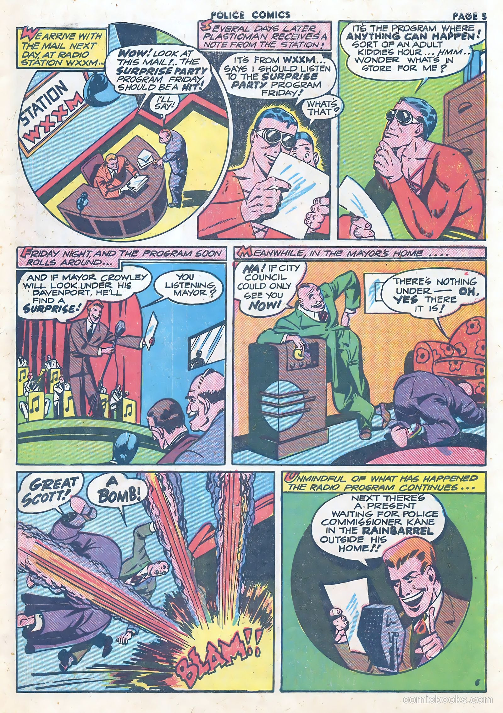 Police Comics #16 (1943) — page 7 of 67