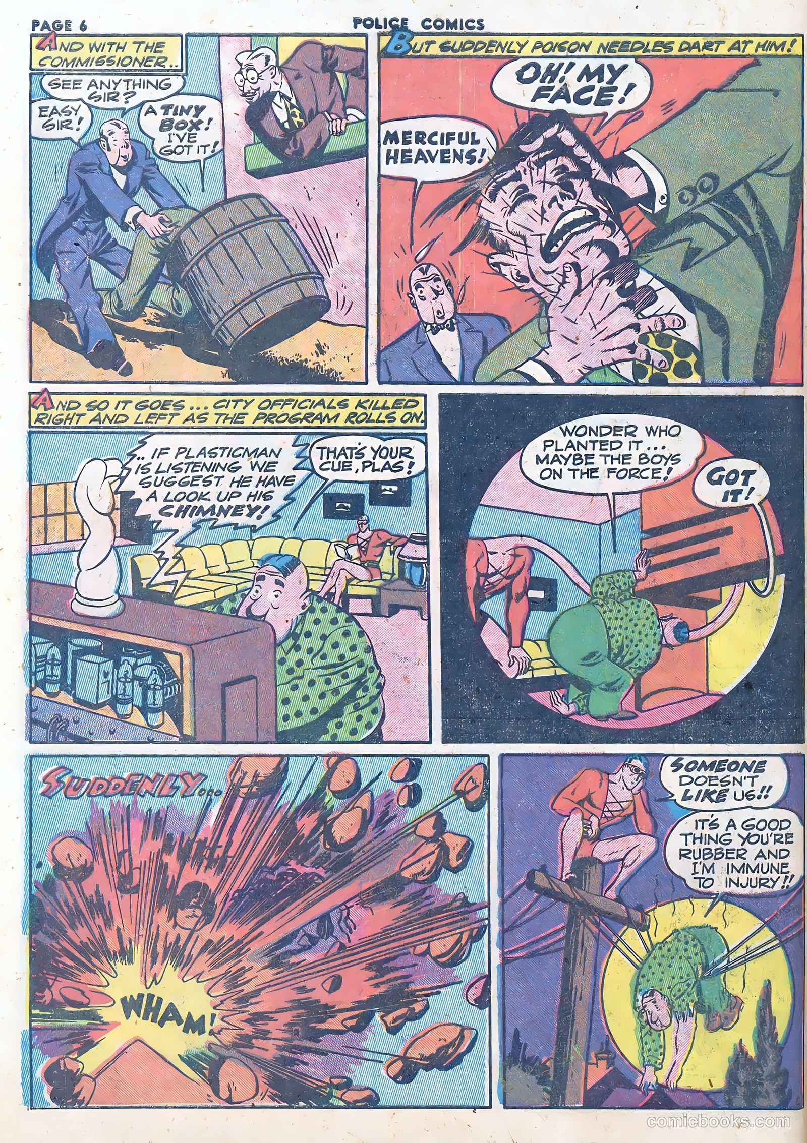 Police Comics #16 (1943) — page 8 of 67