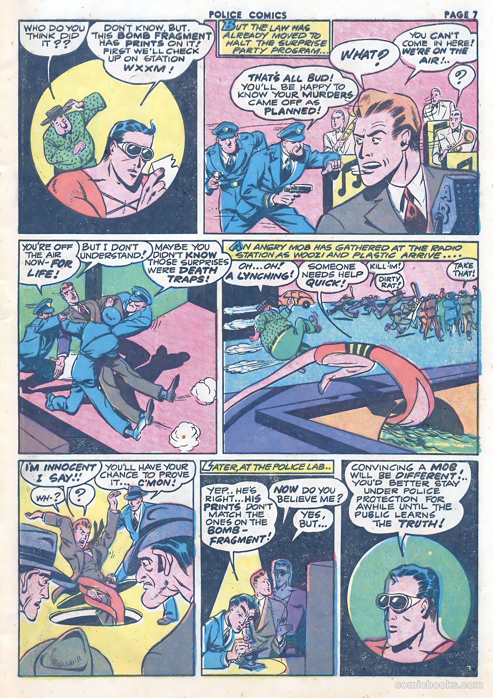 Police Comics #16 (1943) — page 9 of 67