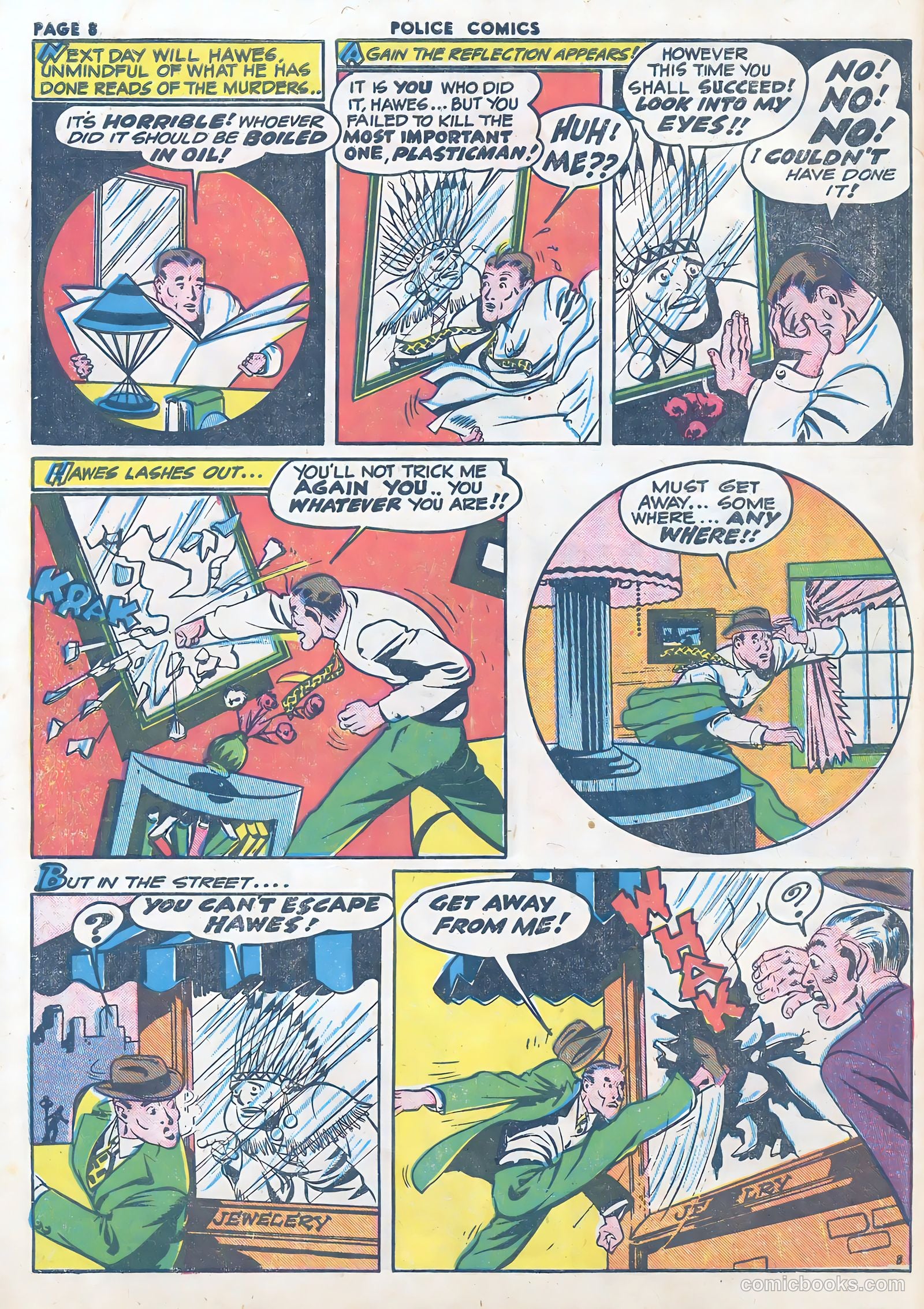 Police Comics #16 (1943) — page 10 of 67