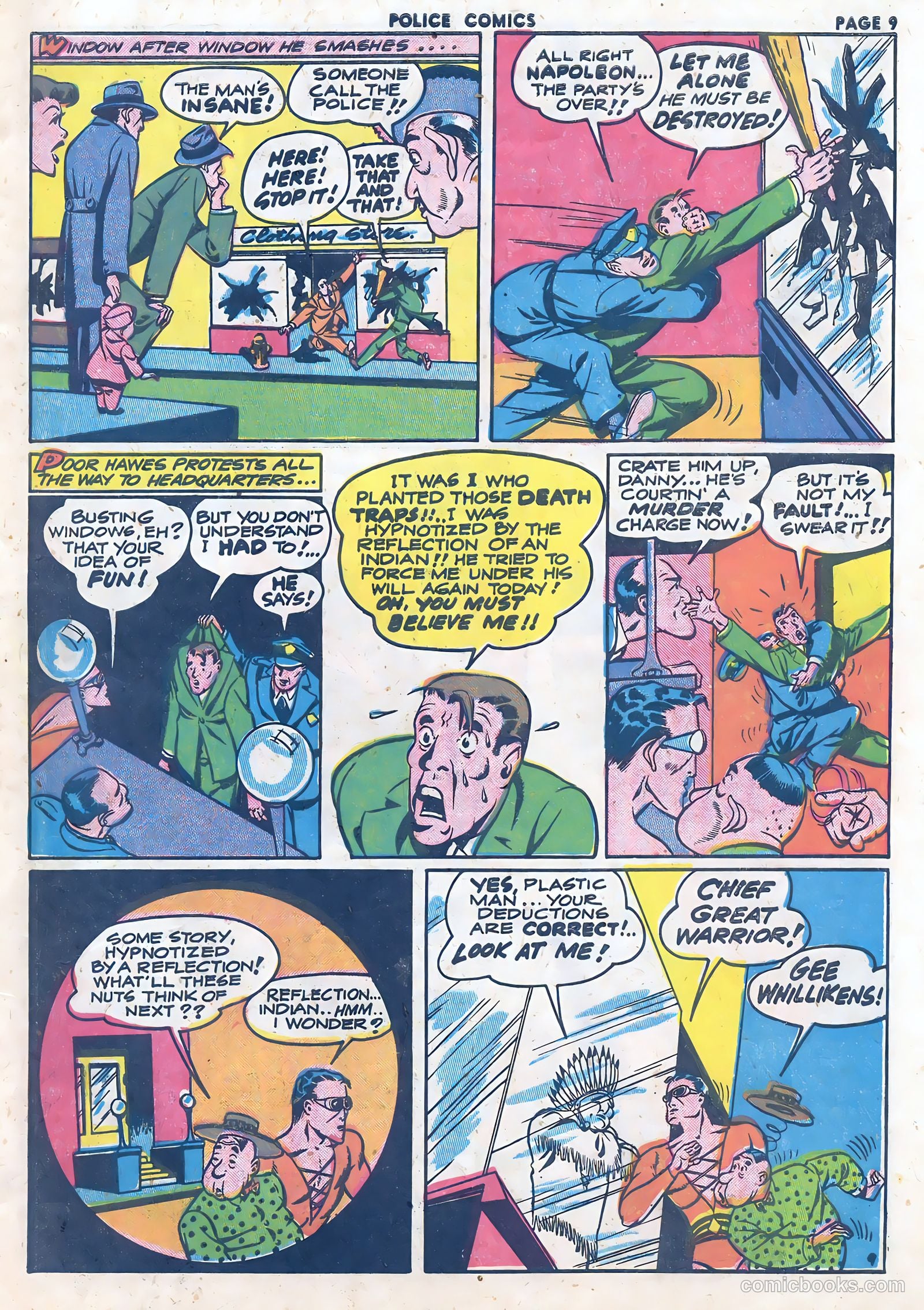 Police Comics #16 (1943) — page 11 of 67