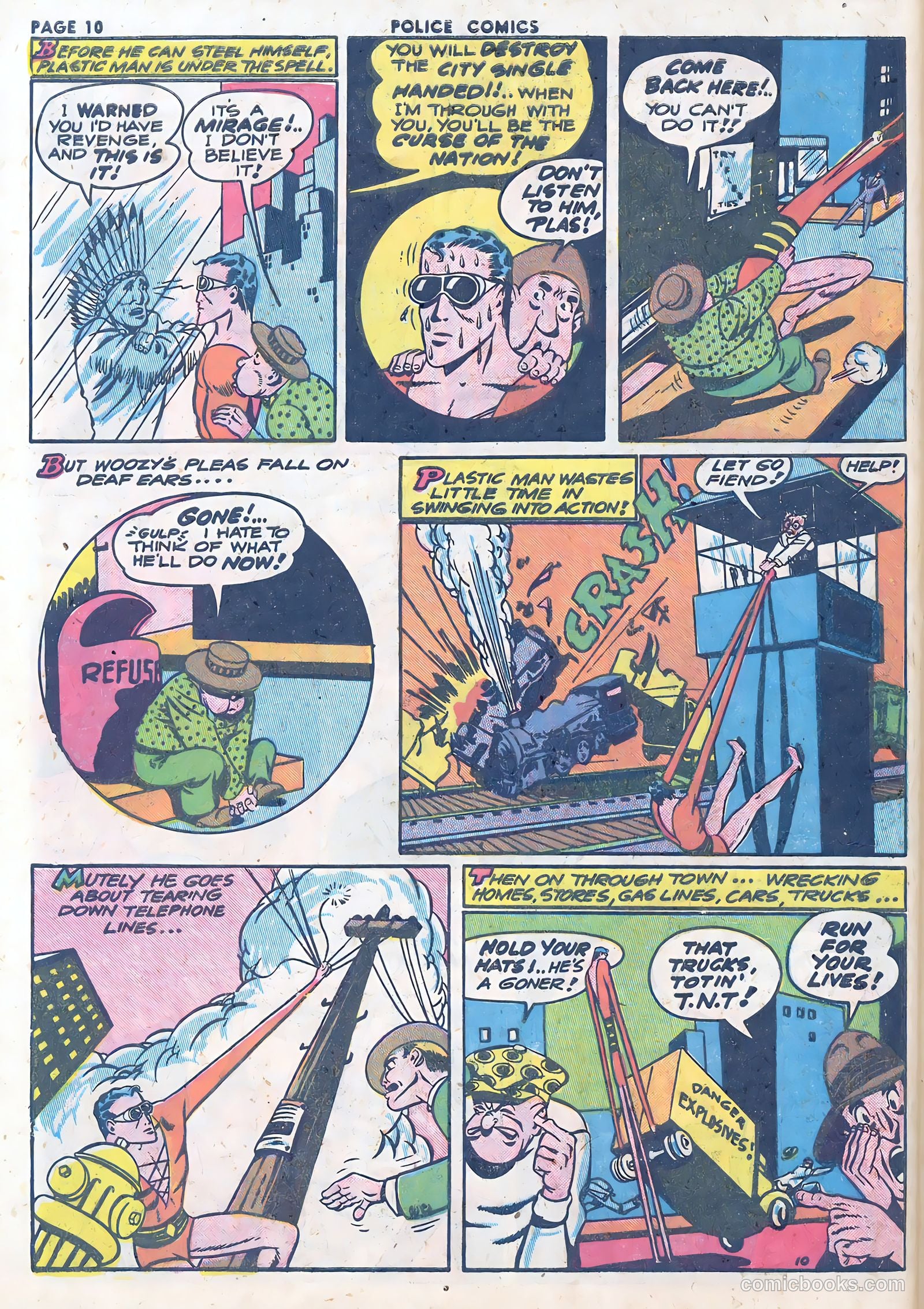 Police Comics #16 (1943) — page 12 of 67