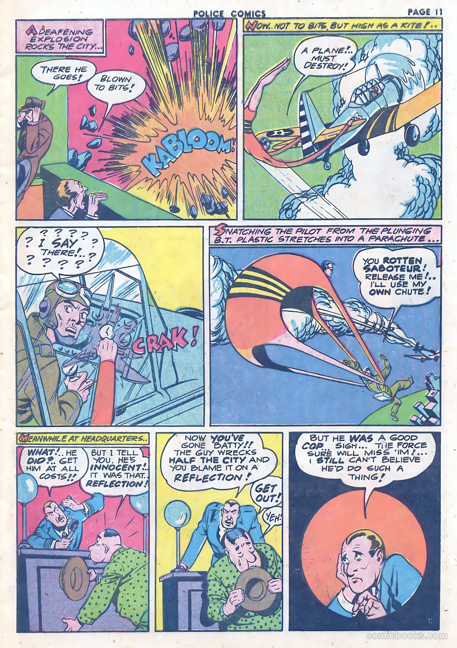 Police Comics #16 (1943) — page 13 of 67