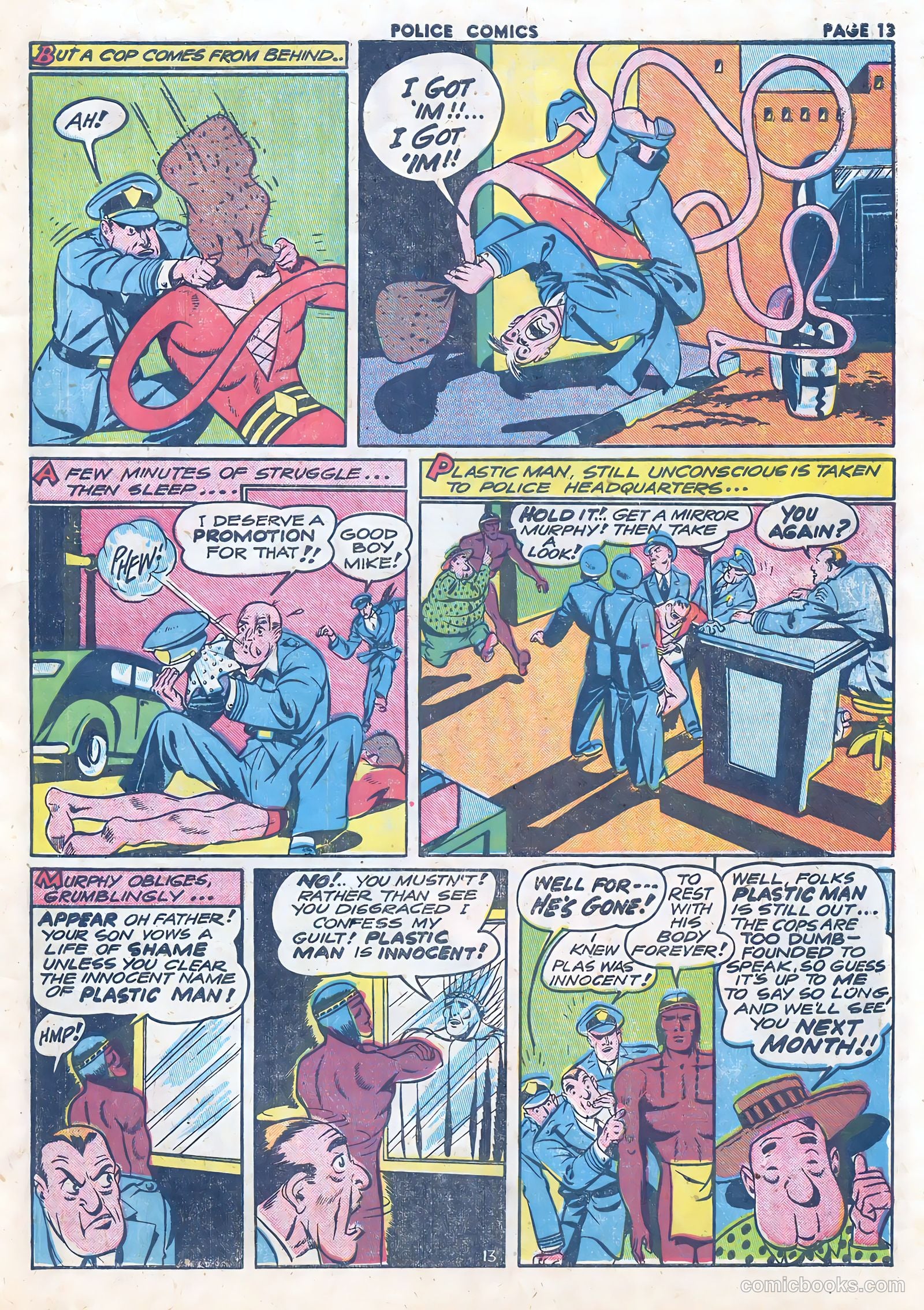 Police Comics #16 (1943) — page 15 of 67