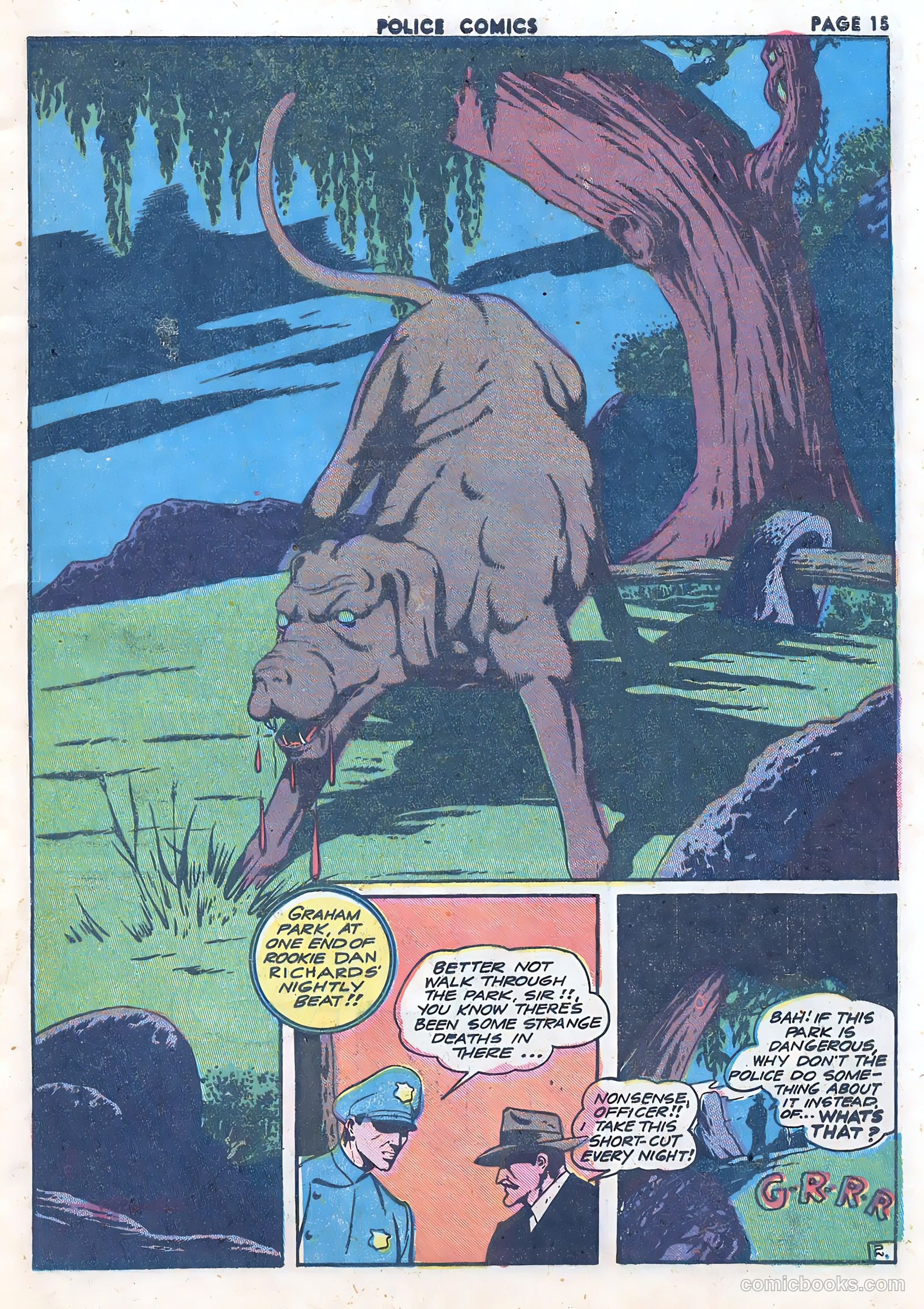 Police Comics #16 (1943) — page 17 of 67