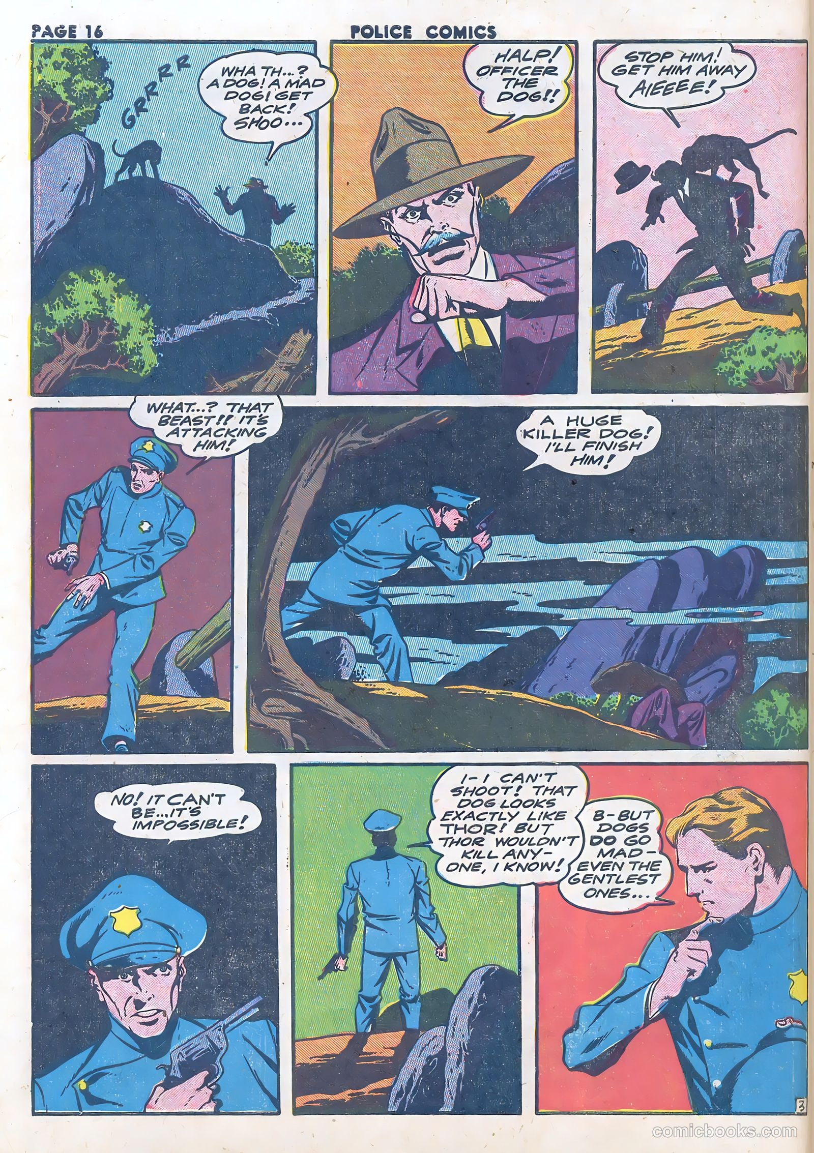 Police Comics #16 (1943) — page 18 of 67