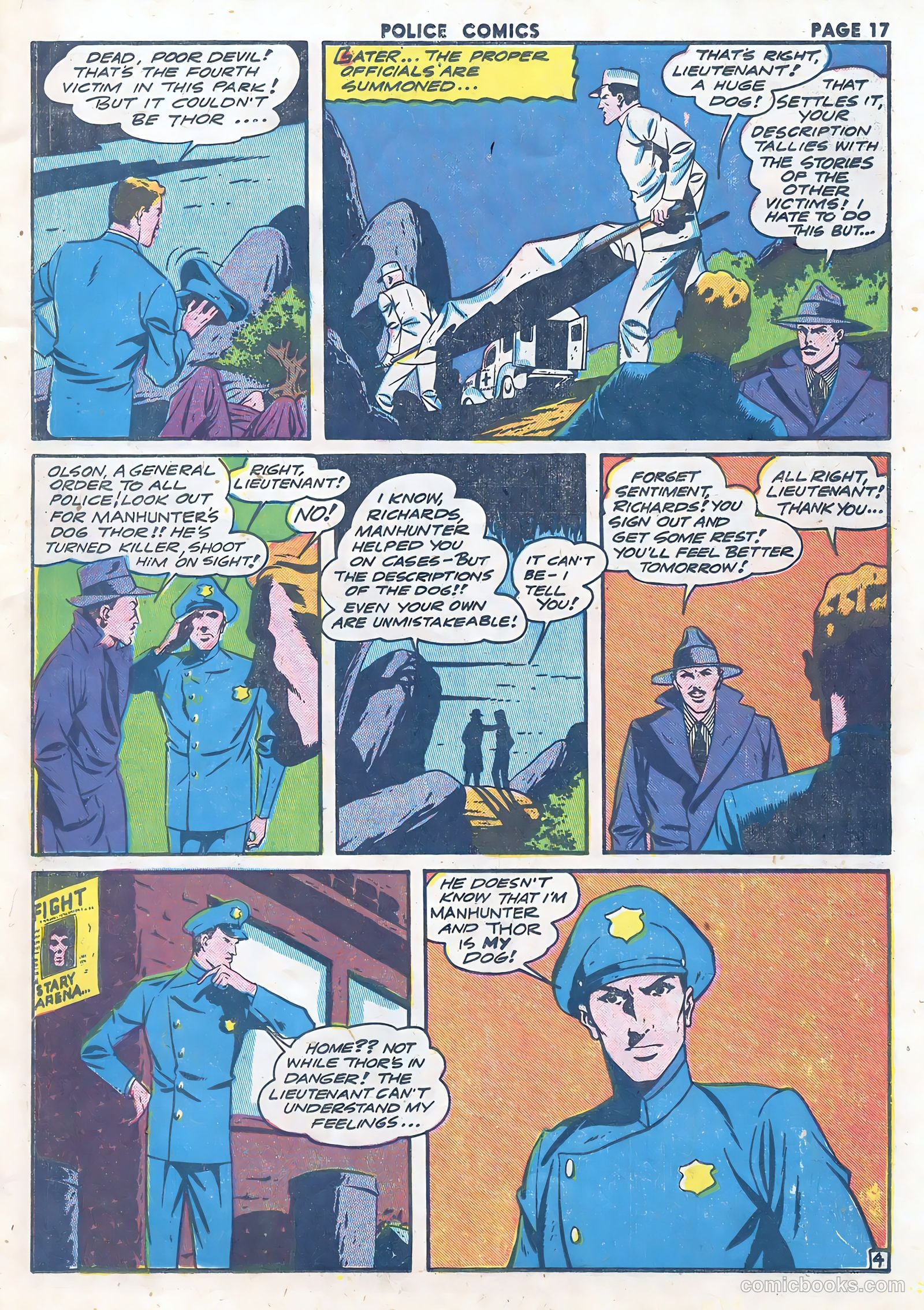 Police Comics #16 (1943) — page 19 of 67