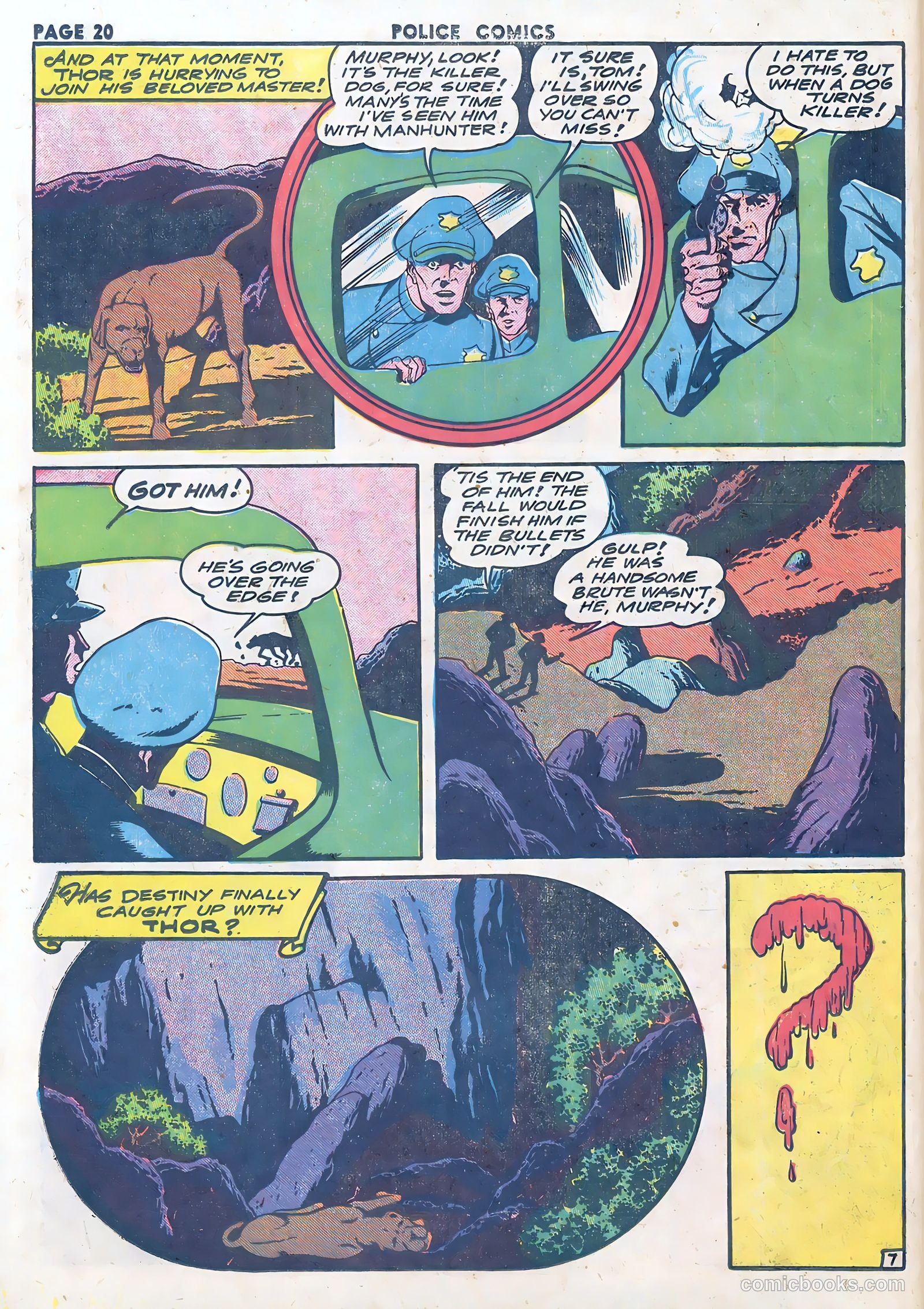Police Comics #16 (1943) — page 22 of 67