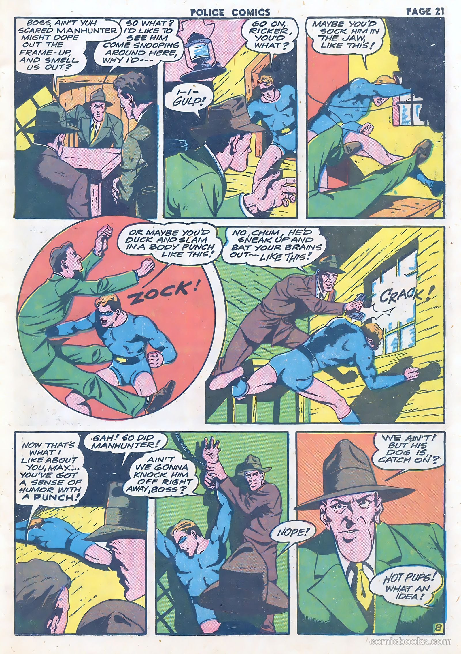 Police Comics #16 (1943) — page 23 of 67