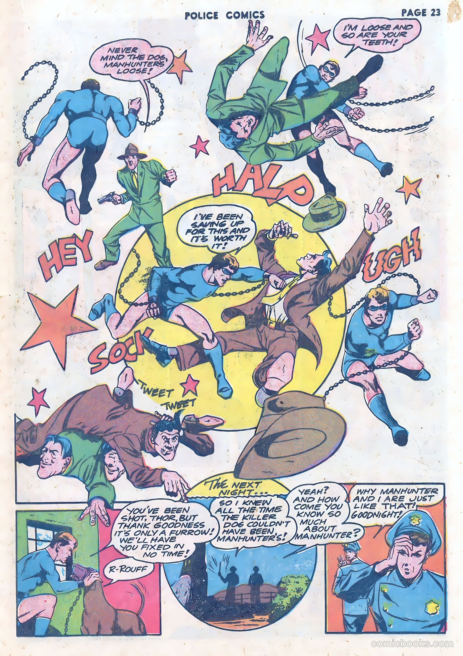 Police Comics #16 (1943) — page 25 of 67