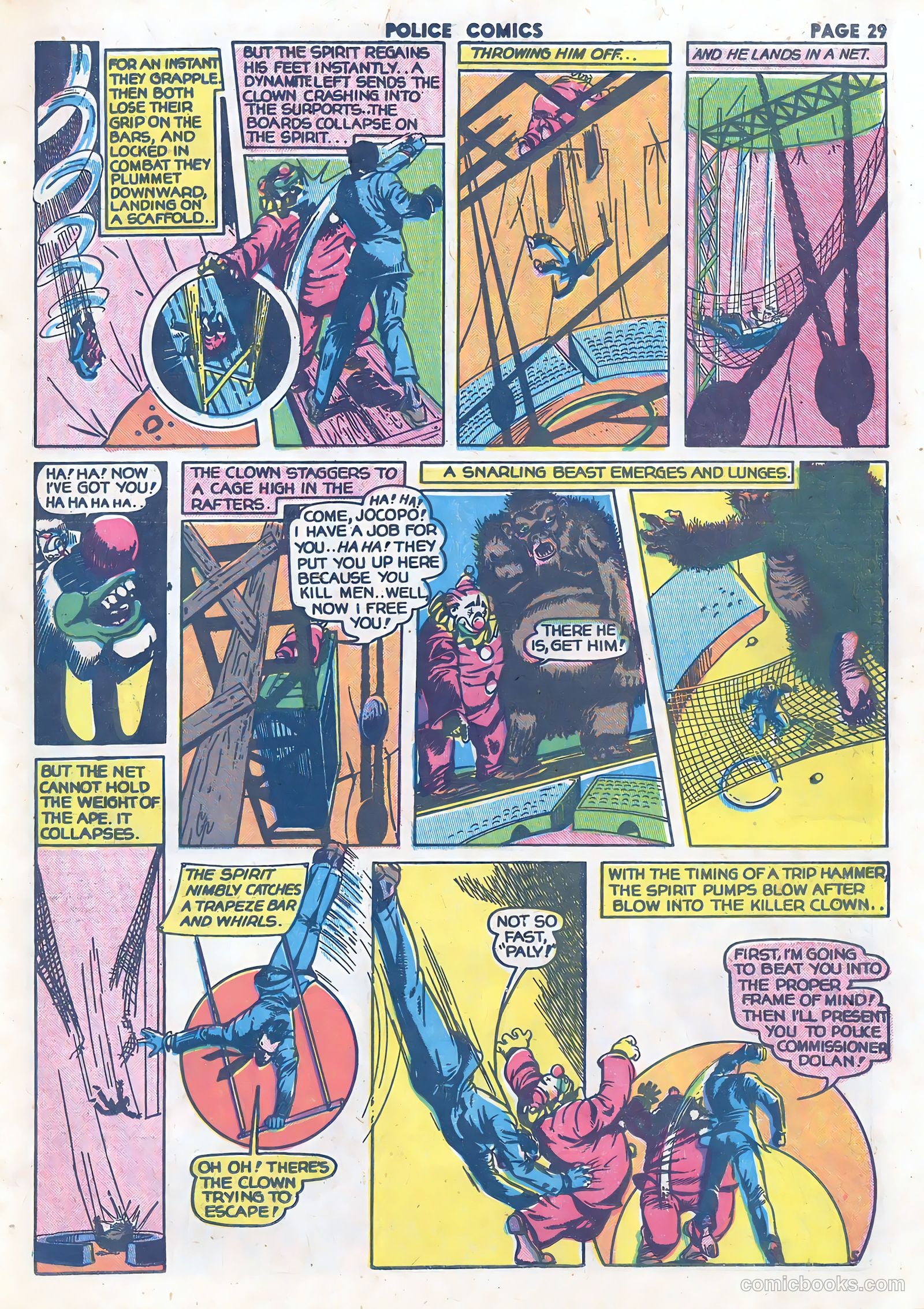 Police Comics #16 (1943) — page 31 of 67